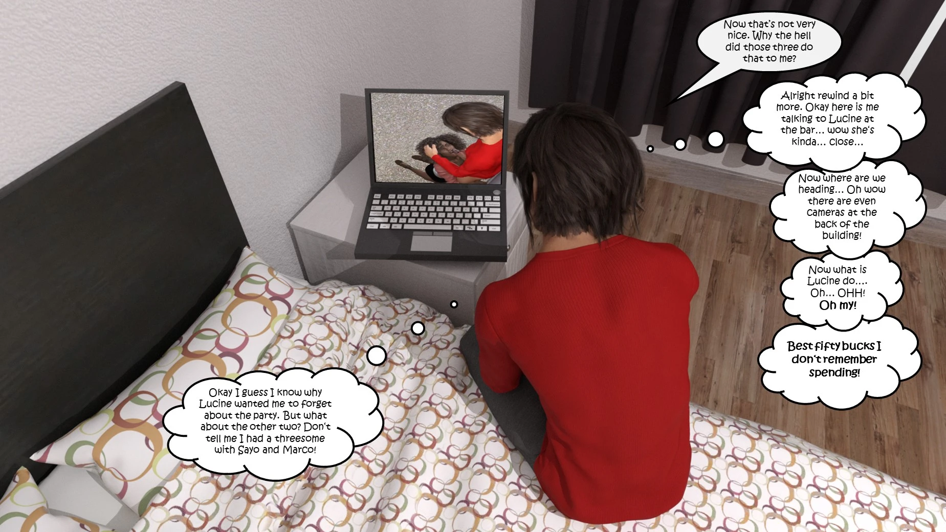 Office Party 1-4 porn comic picture 82