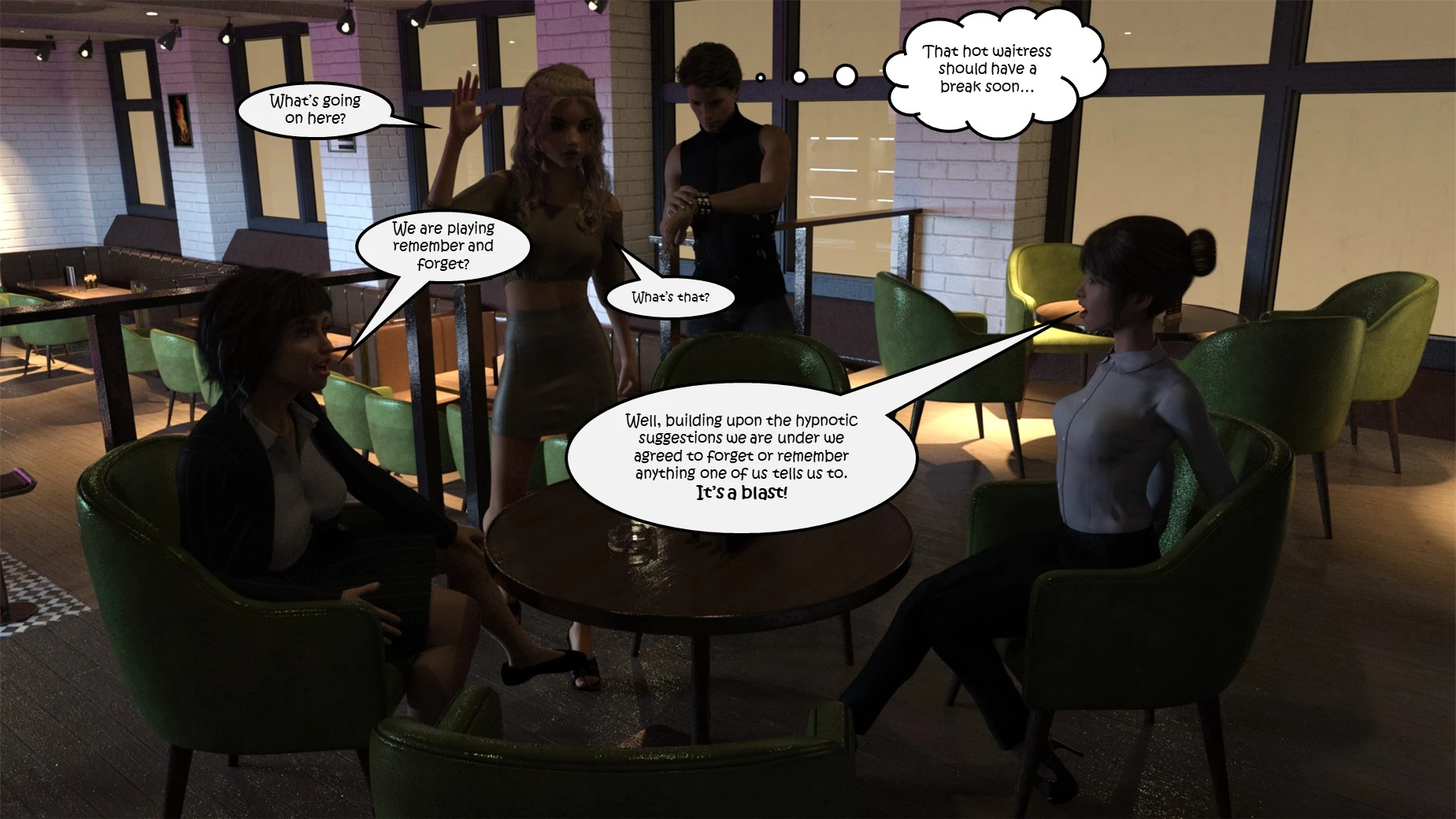 Office Party 1-4 porn comic picture 85