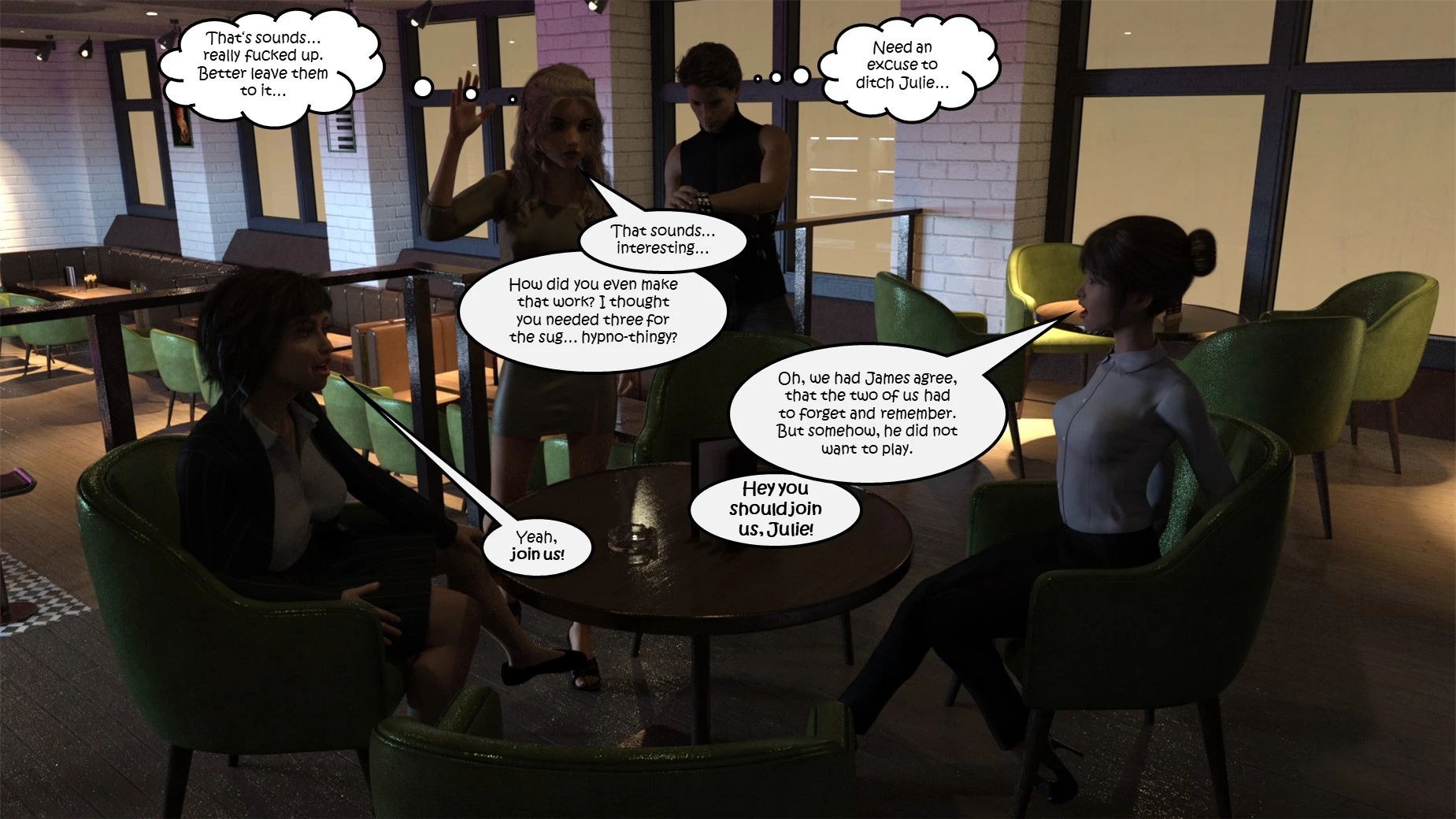 Office Party 1-4 porn comic picture 86