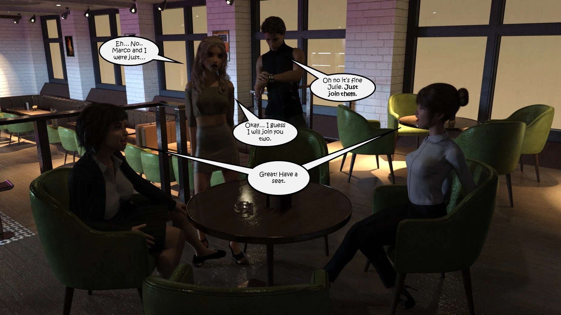 Office Party 1-4 porn comic picture 87