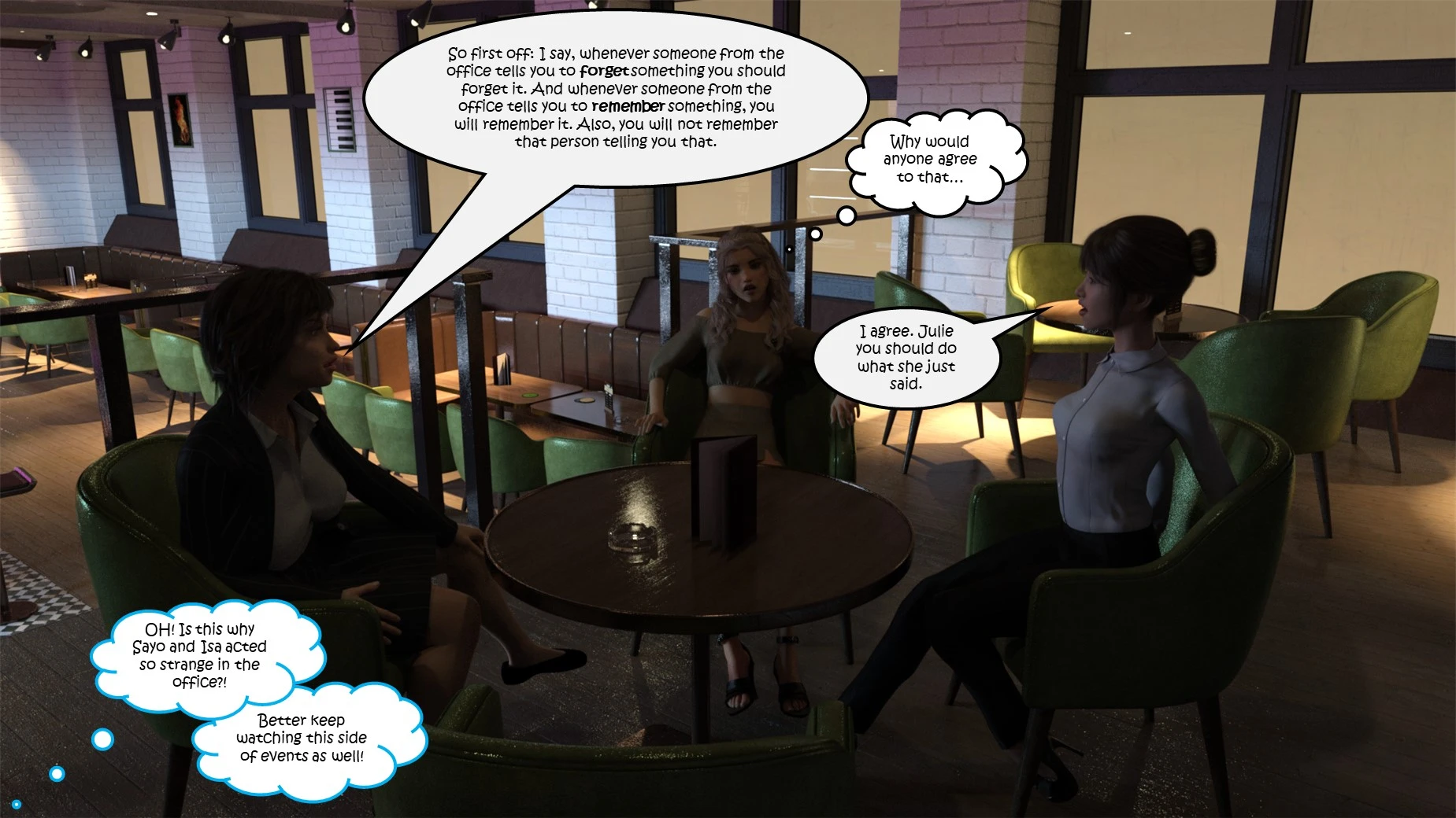 Office Party 1-4 porn comic picture 89