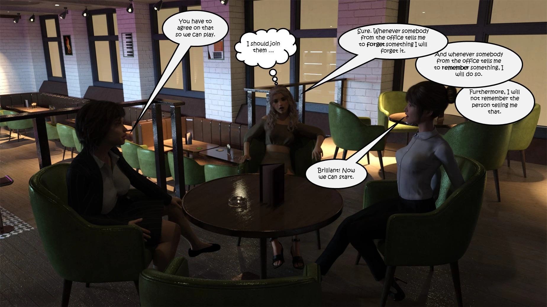 Office Party 1-4 porn comic picture 90