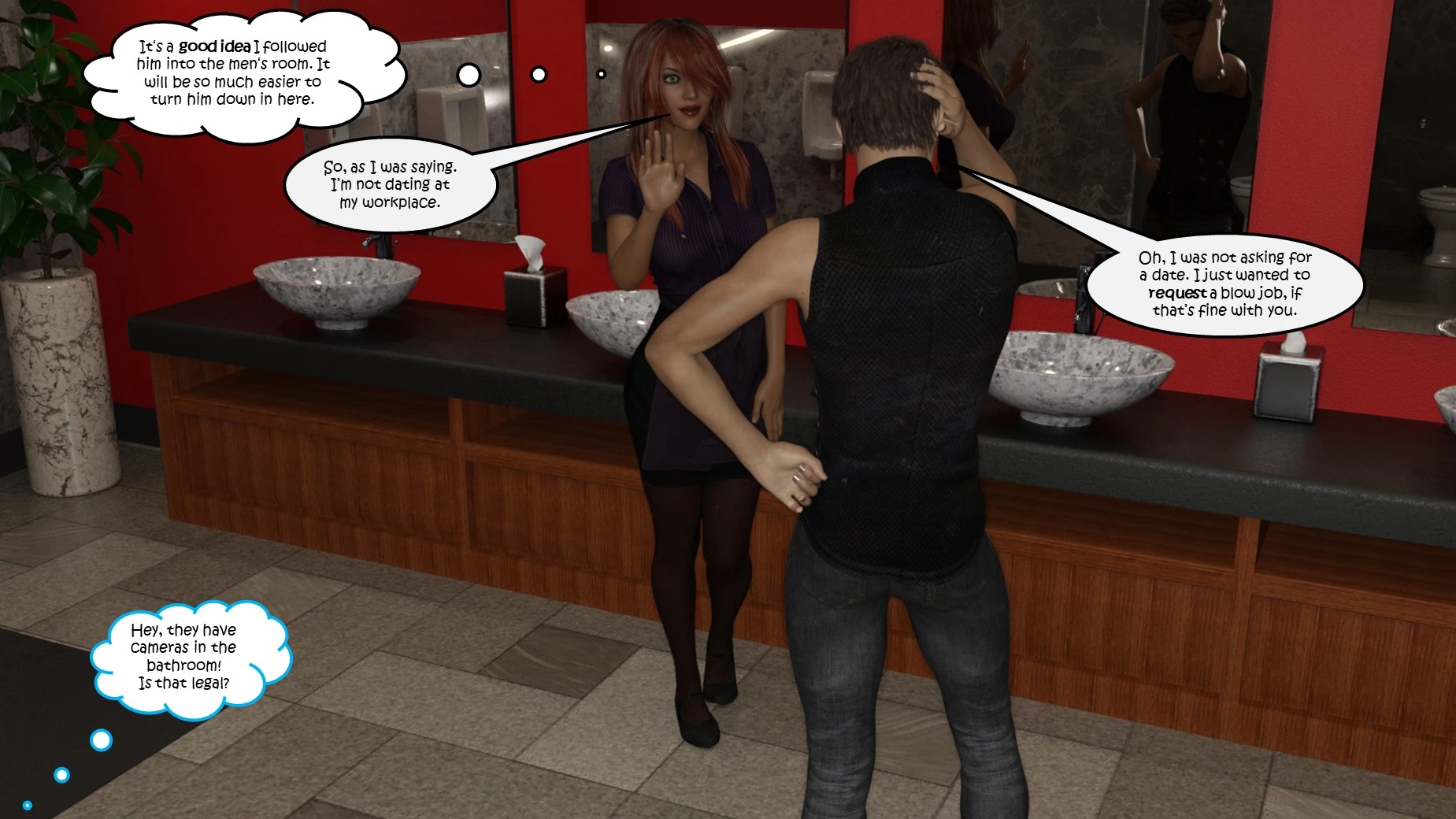 Office Party 1-4 porn comic picture 91