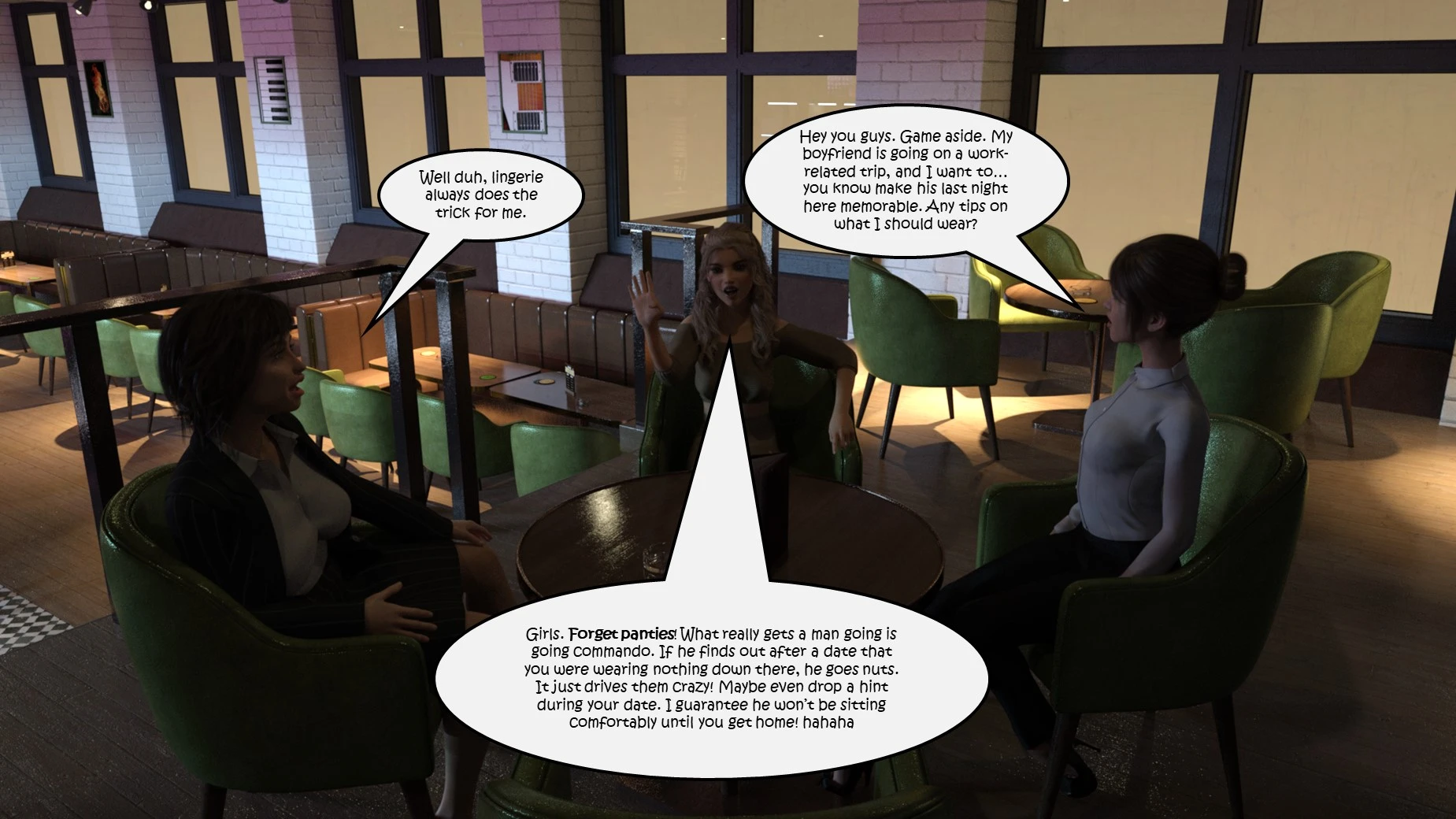 Office Party 1-4 porn comic picture 97