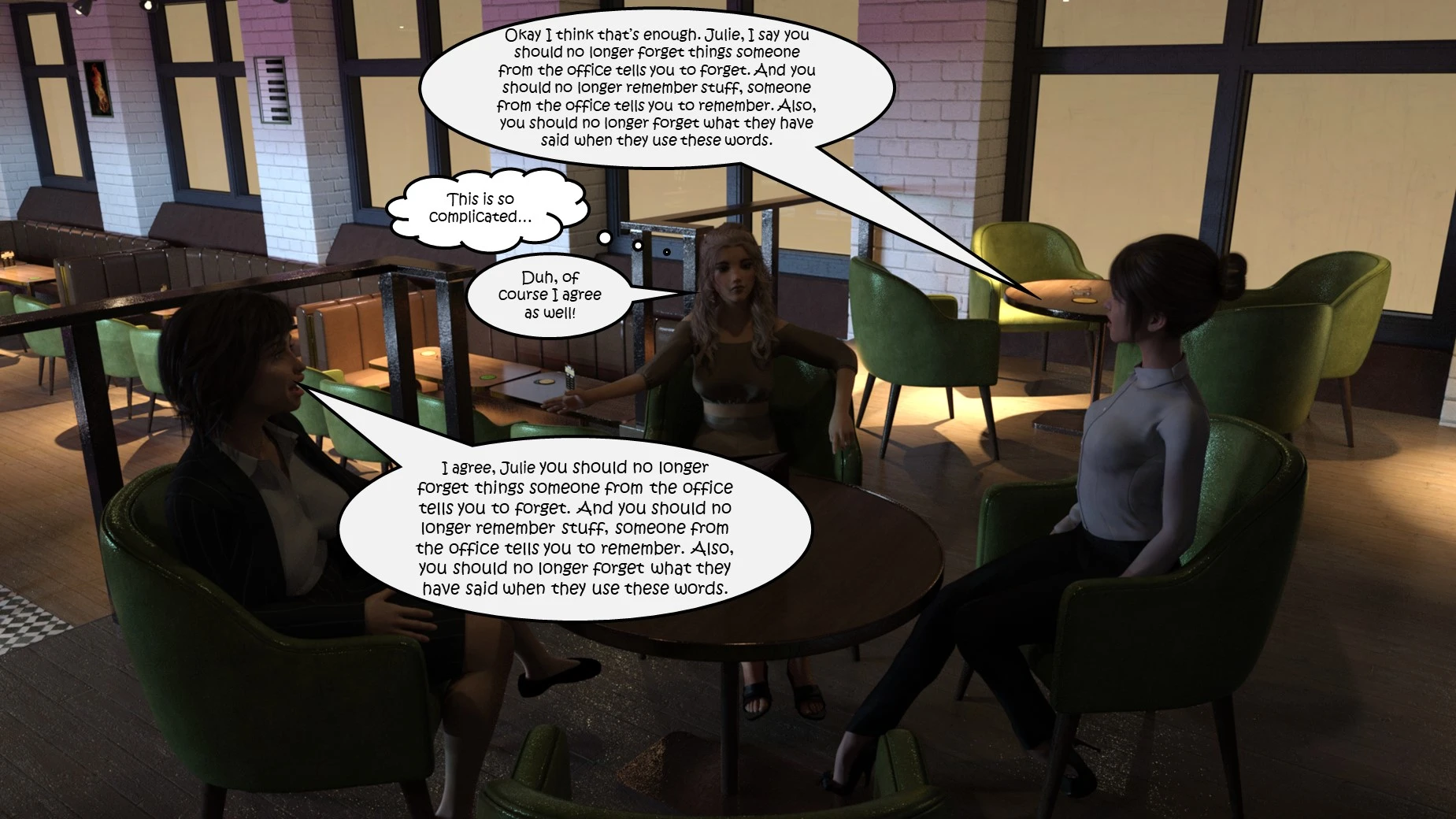 Office Party 1-4 porn comic picture 99