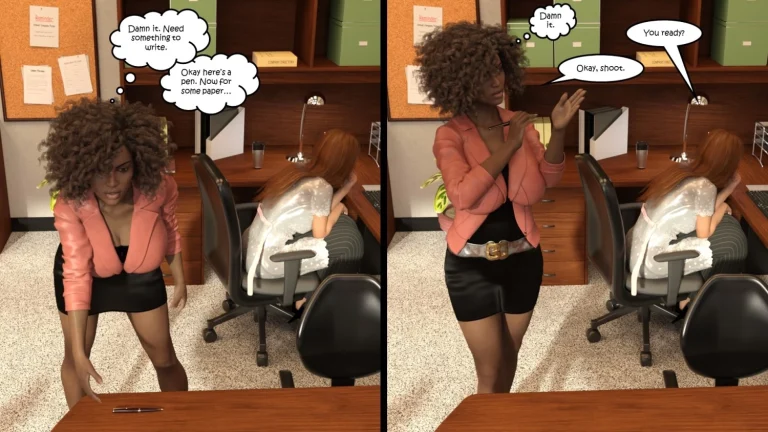 Office Party 5 porn comic picture 10