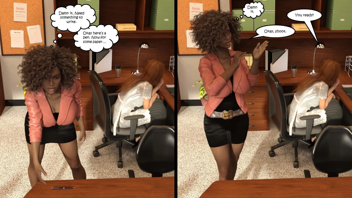 Office Party 5 porn comic picture 10