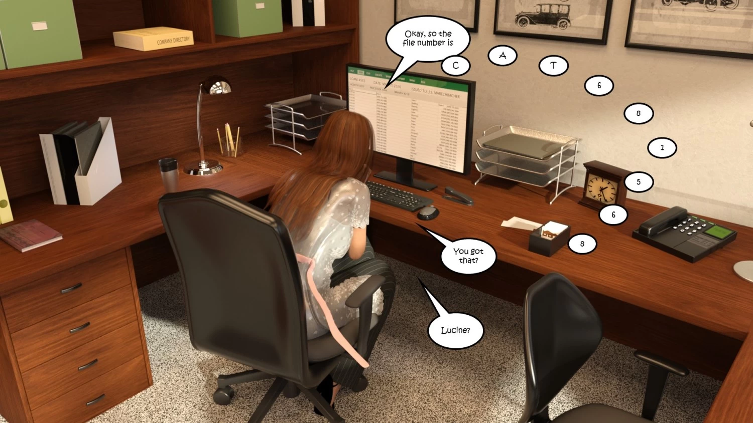 Office Party 5 porn comic picture 11