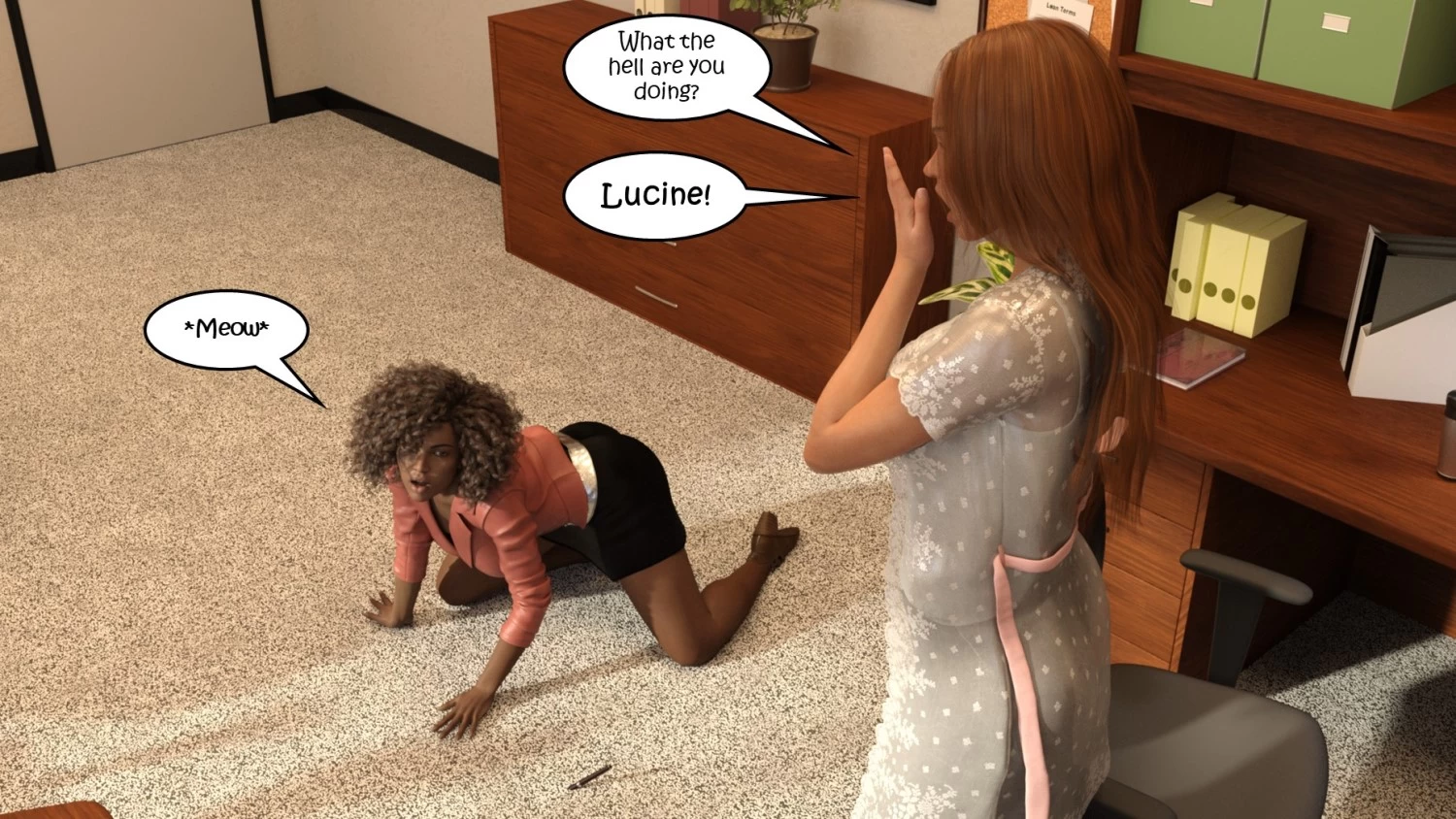 Office Party 5 porn comic picture 12