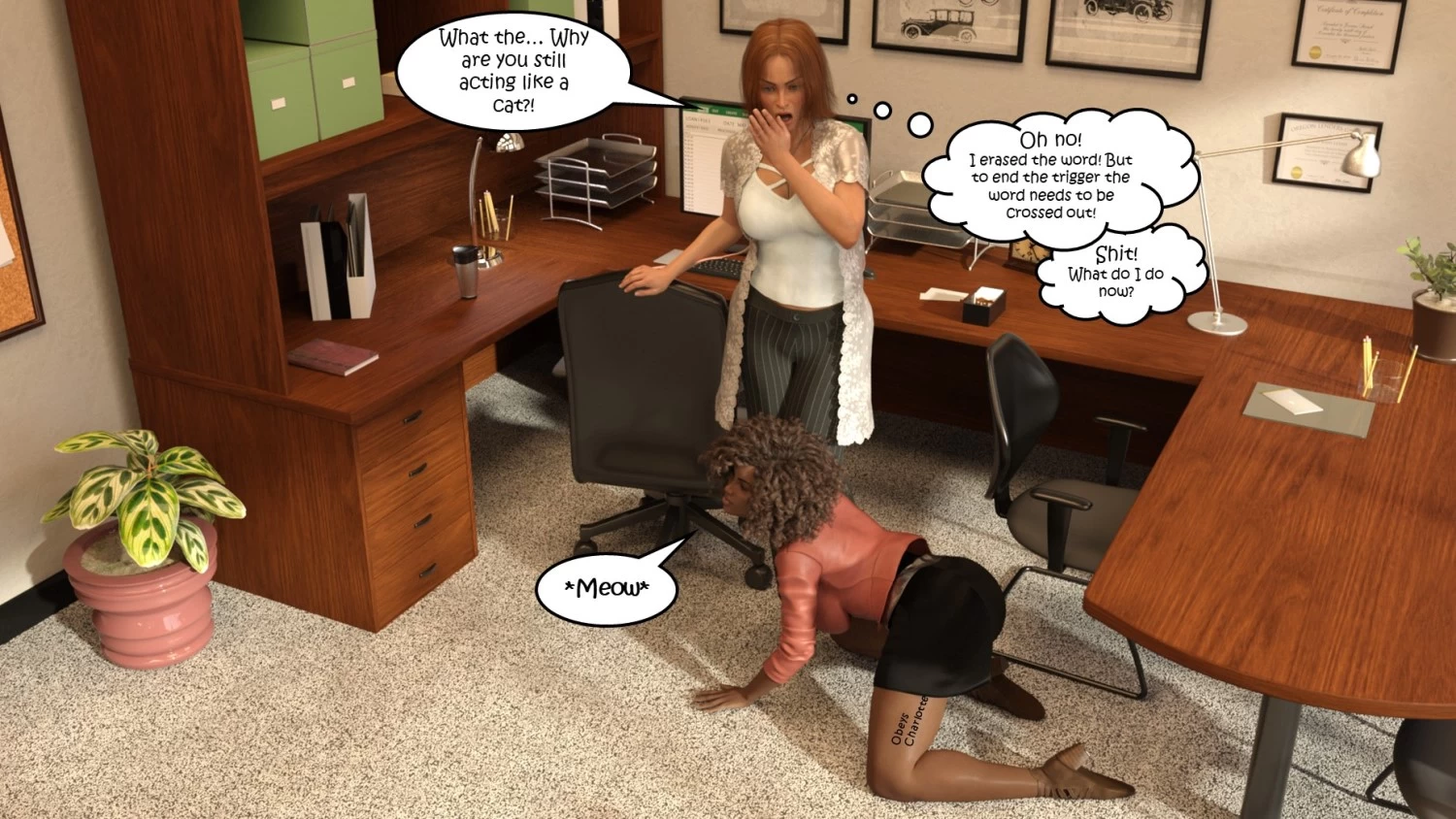 Office Party 5 porn comic picture 17