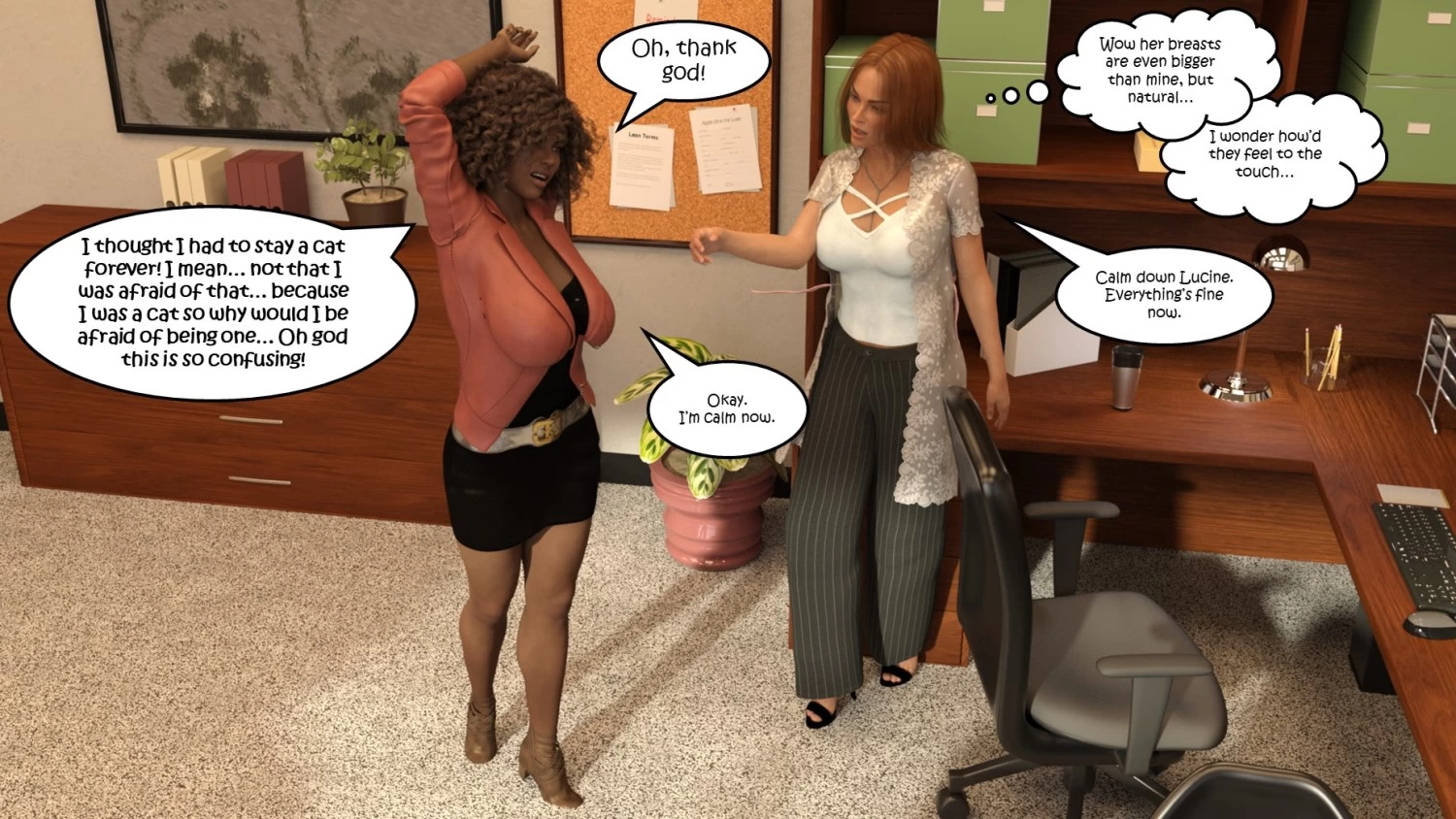 Office Party 5 porn comic picture 19