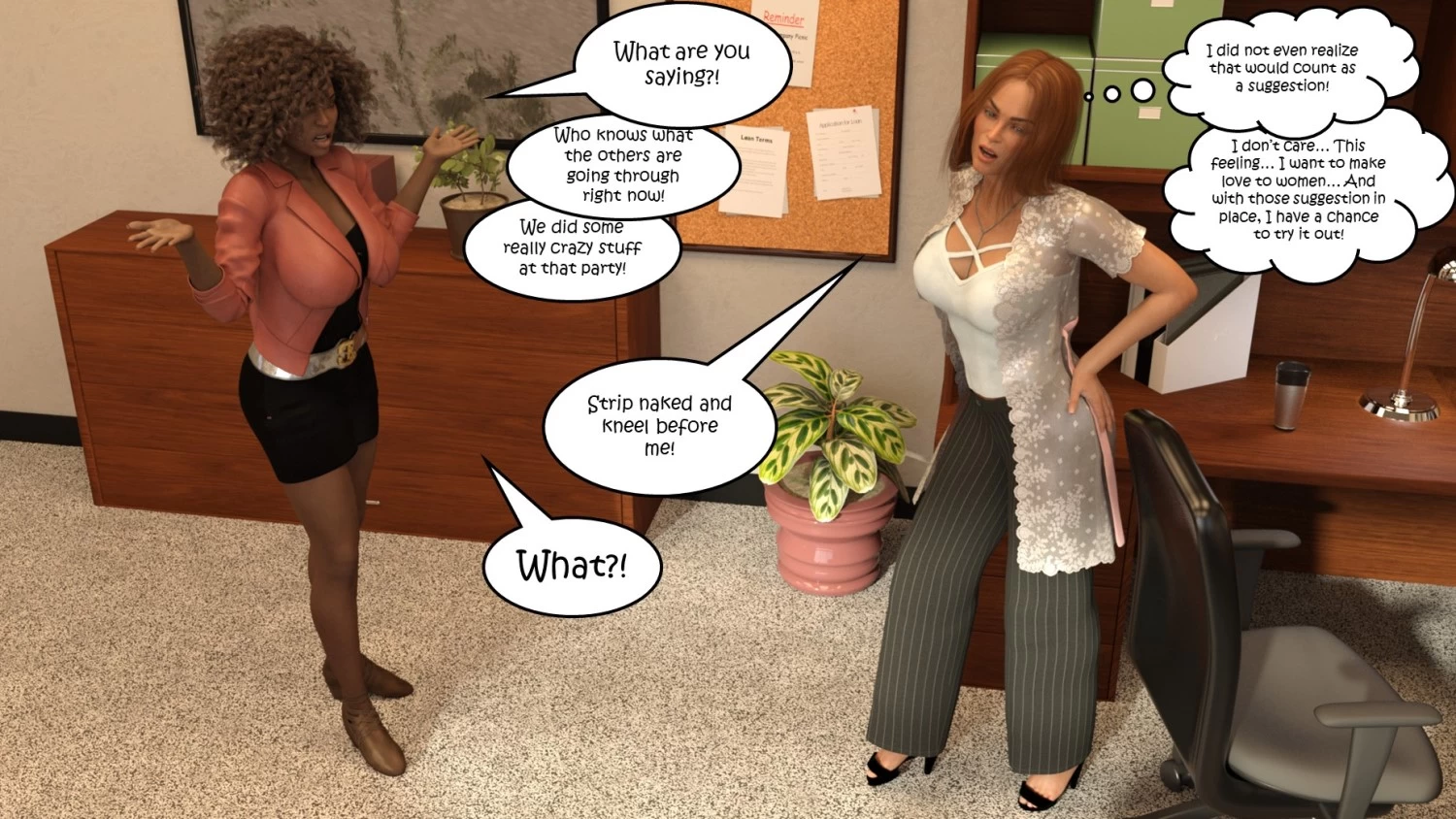 Office Party 5 porn comic picture 23