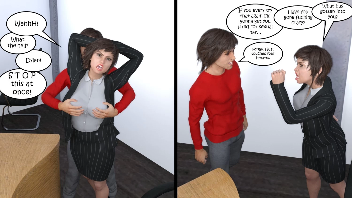 Office Party 5 porn comic picture 33