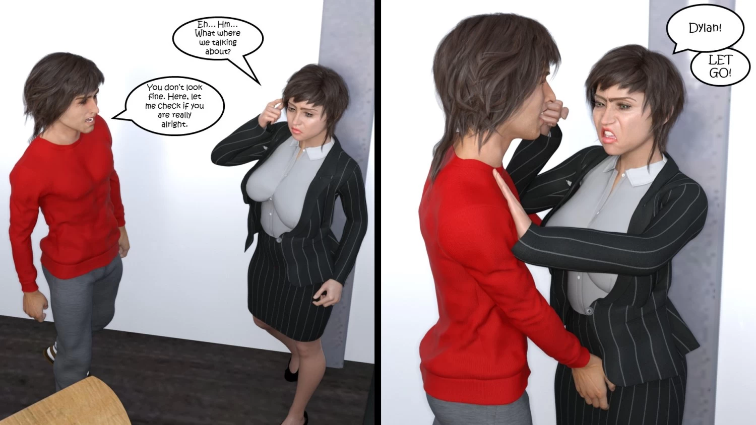 Office Party 5 porn comic picture 34