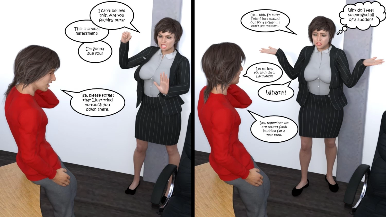 Office Party 5 porn comic picture 35