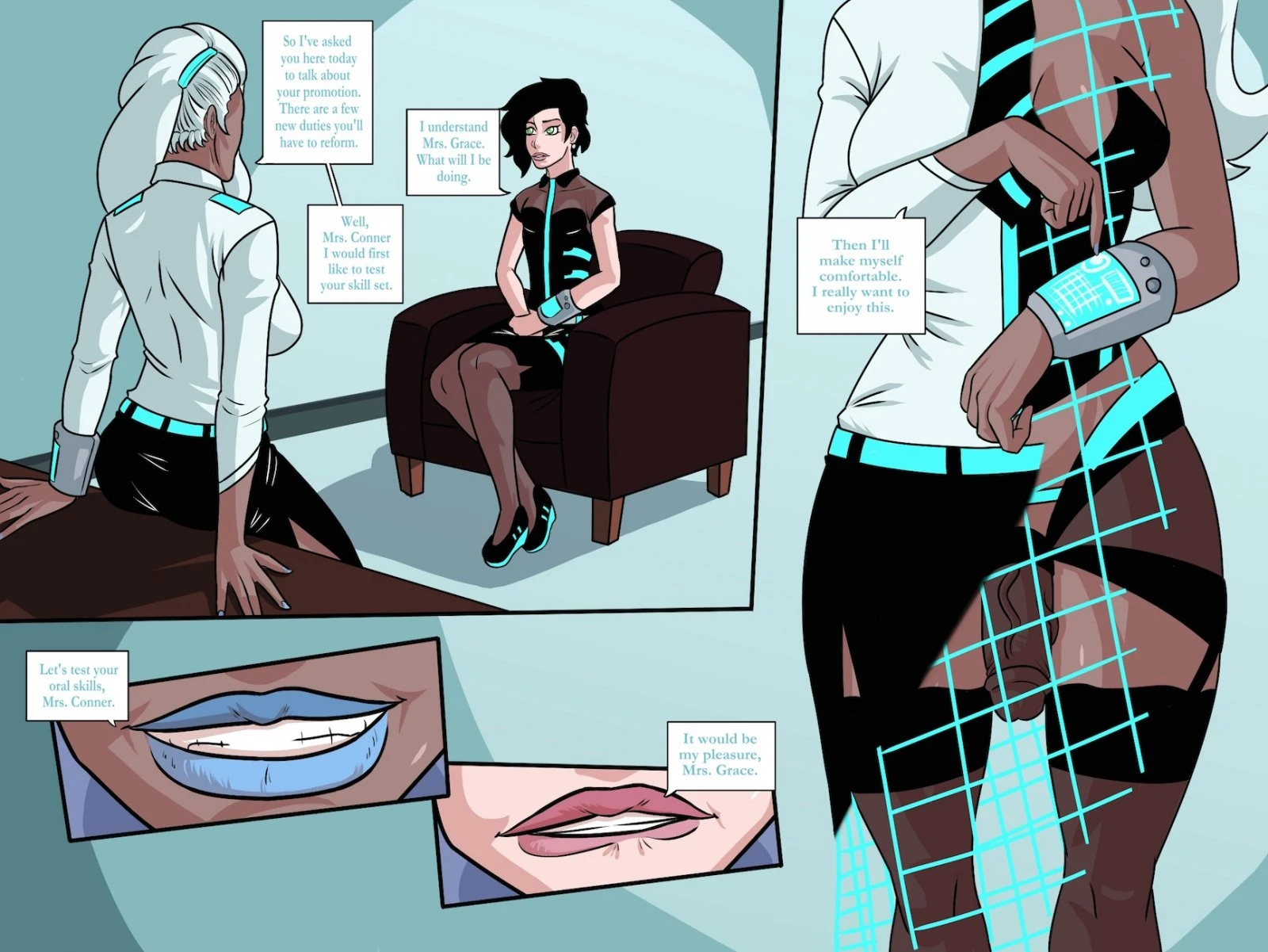 Office Romance porn comic picture 1