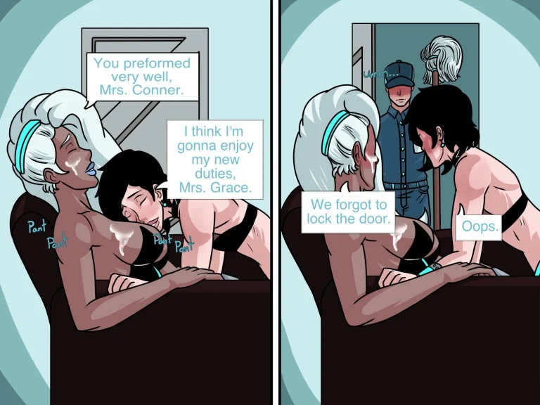 Office Romance porn comic picture 7