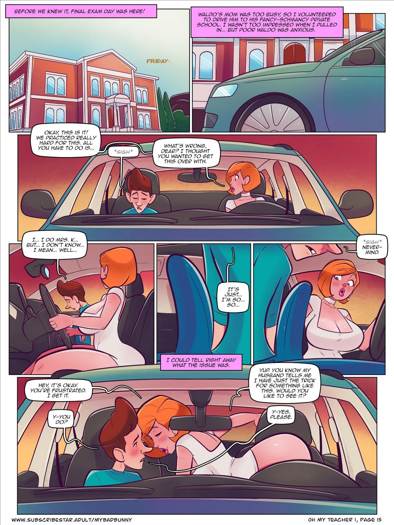 Oh My Teacher! porn comic picture 16