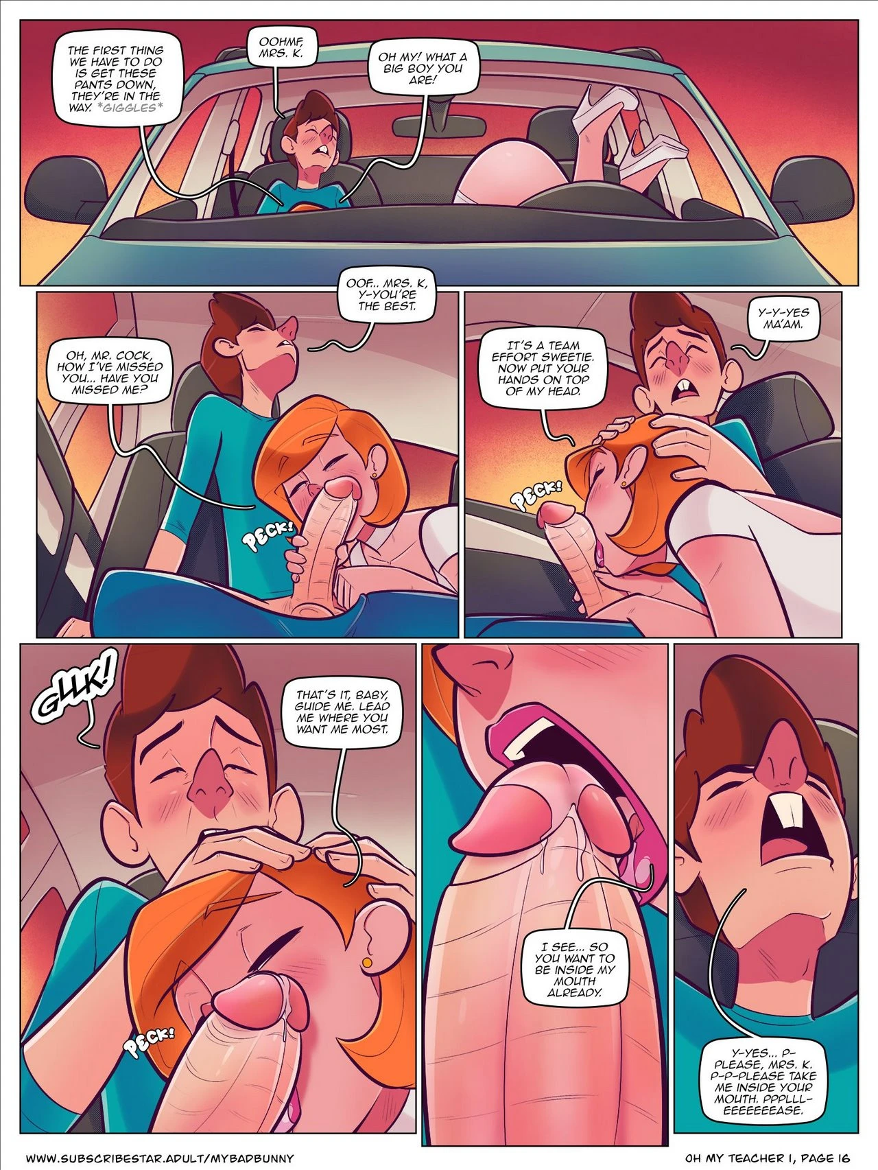 Oh My Teacher! porn comic picture 17