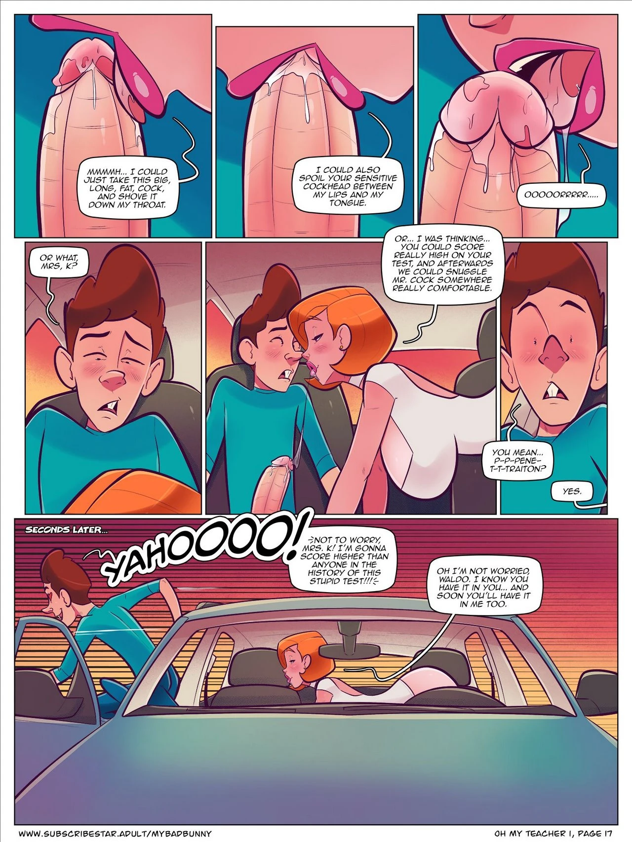 Oh My Teacher! porn comic picture 18