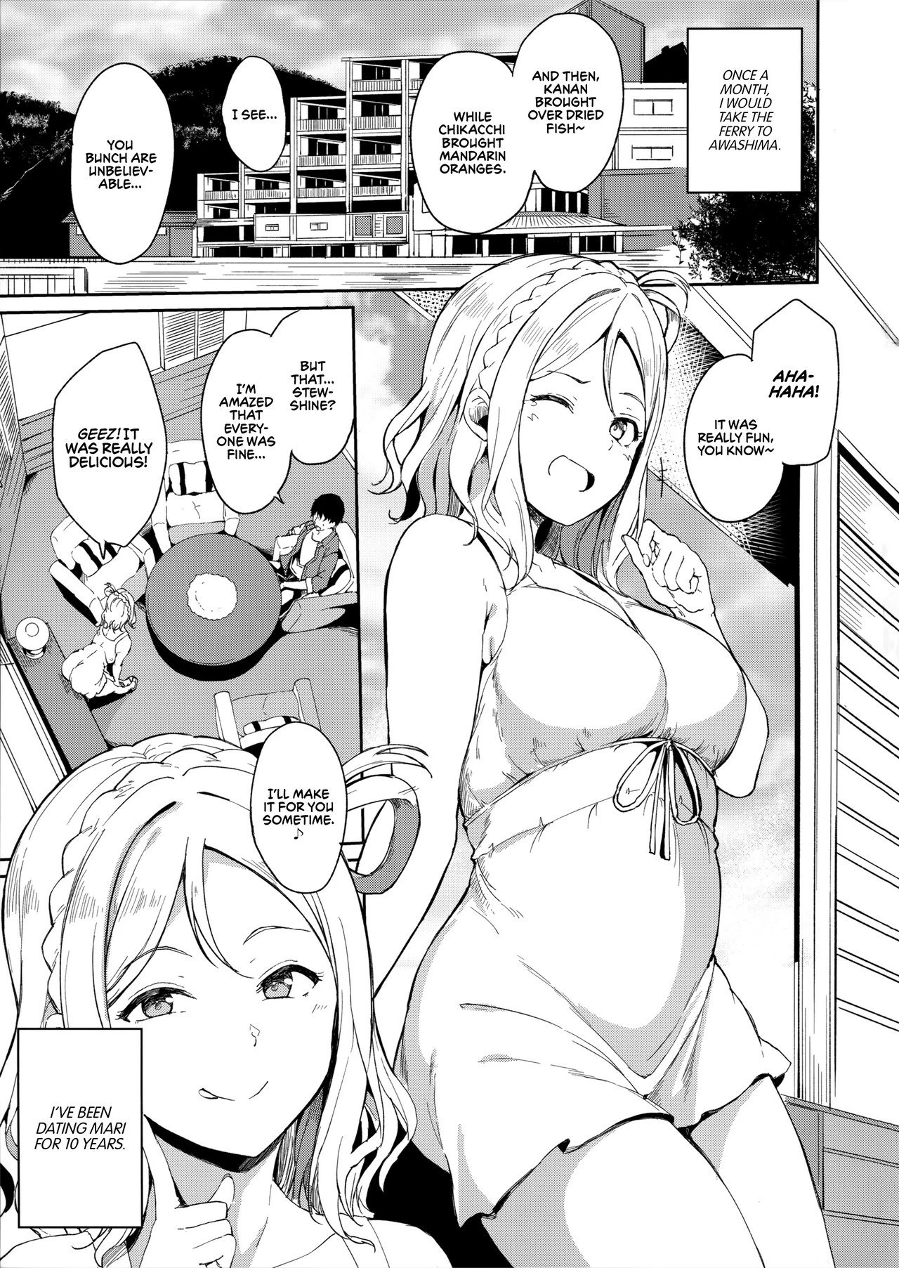 Ohara no Kyuujitsu | Ohara's Day Off porn comic picture 2