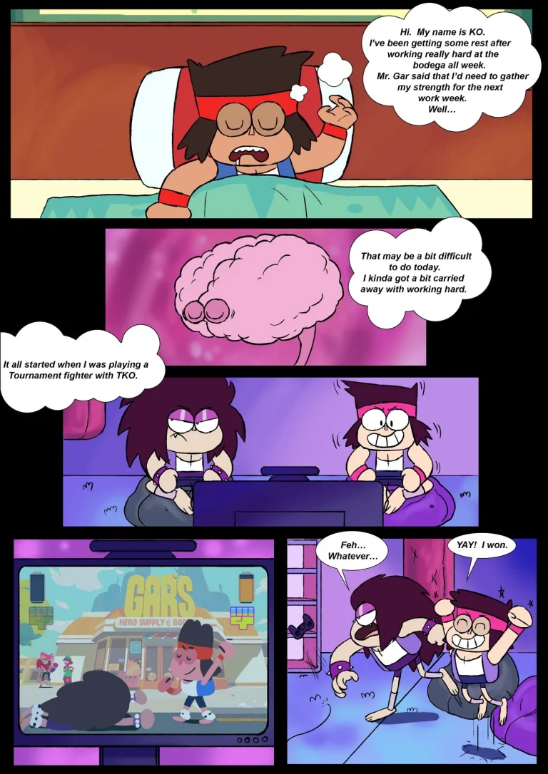 OK KO Comic porn comic picture 1