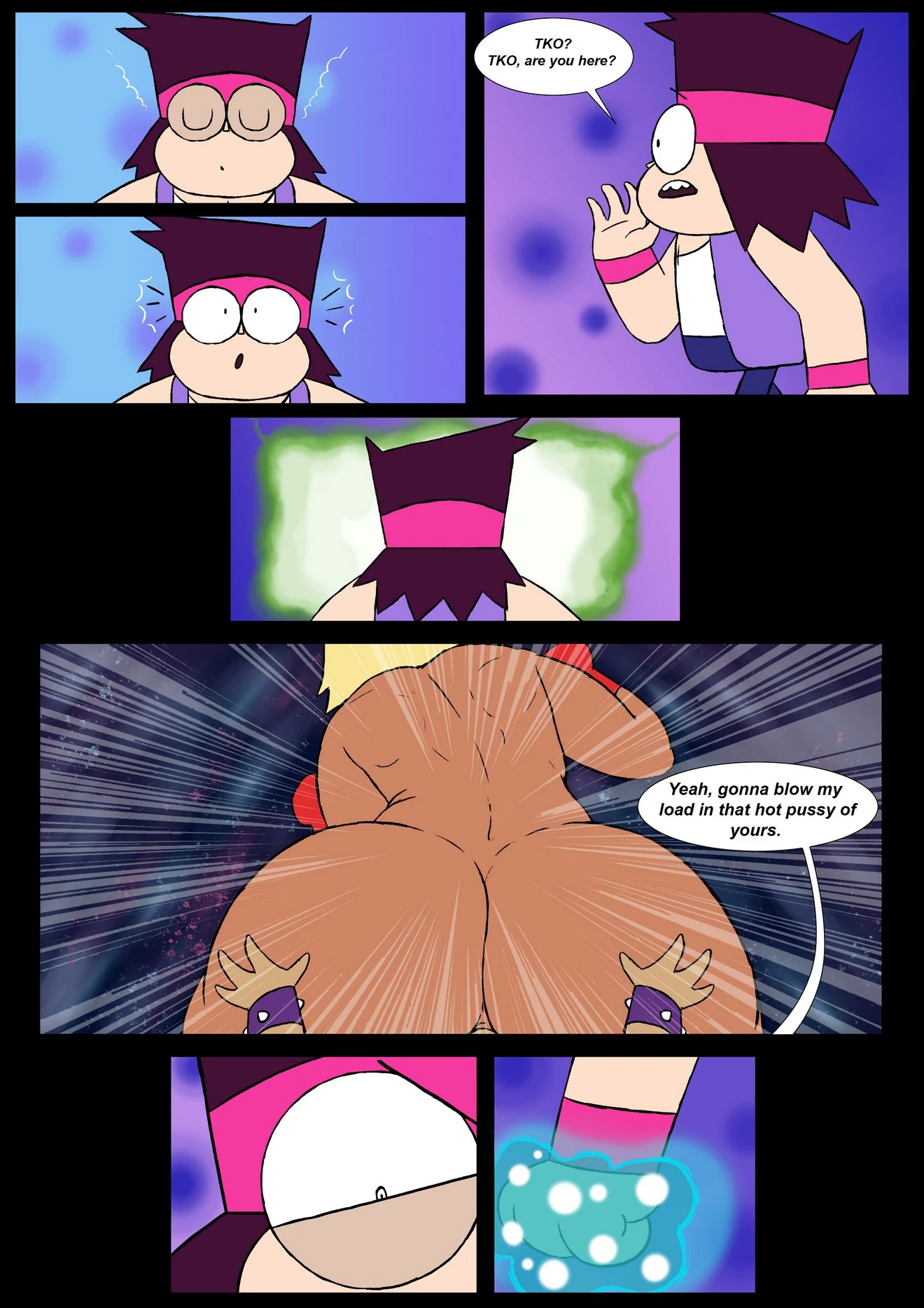 OK KO Comic porn comic picture 13