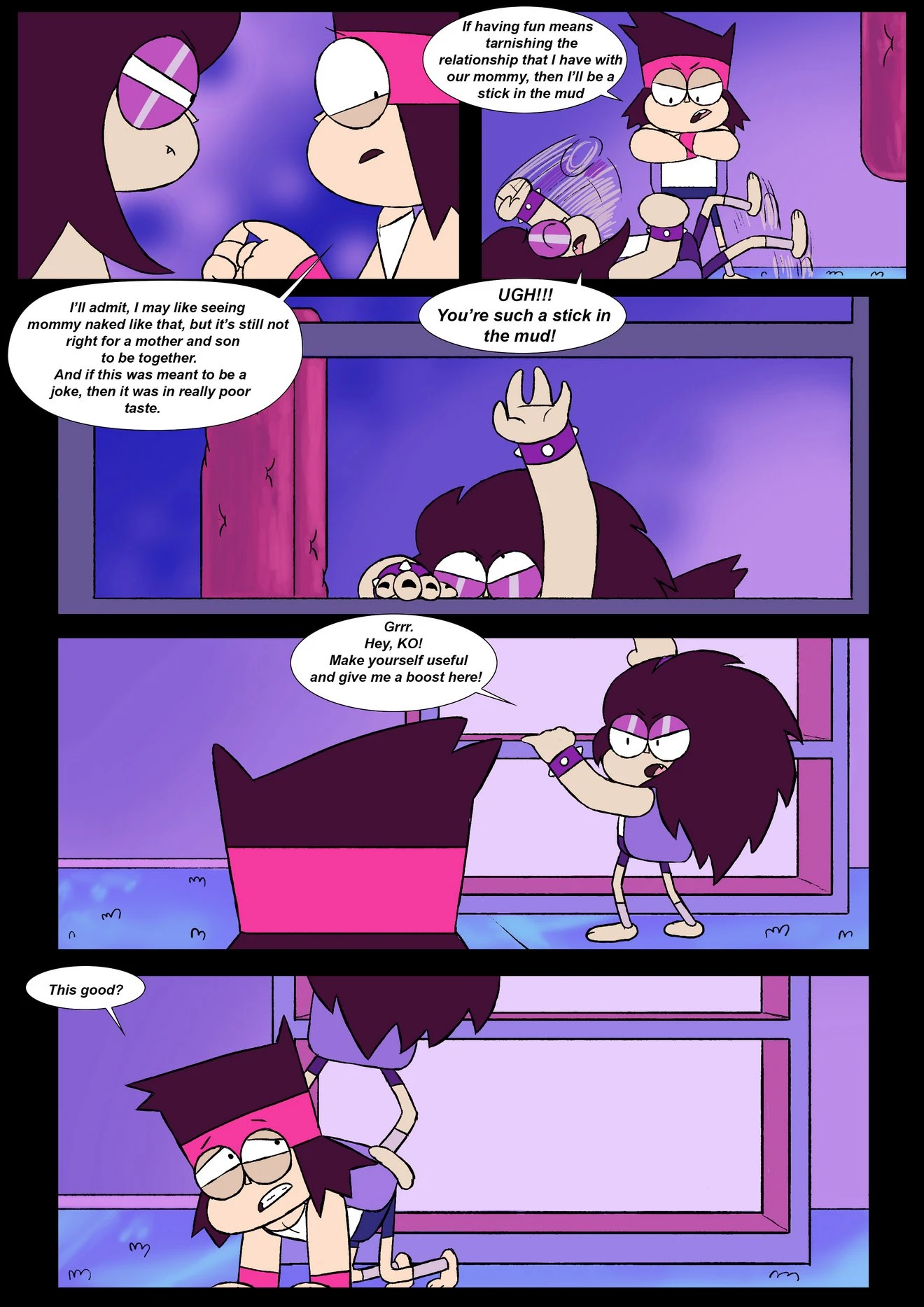 OK KO Comic porn comic picture 4
