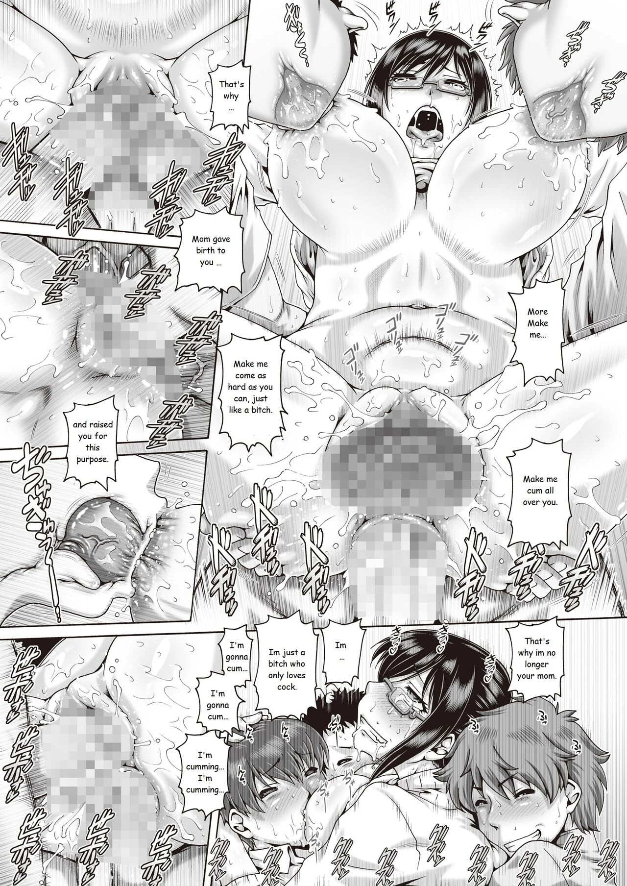 Okaa-san to Naisho porn comic picture 30