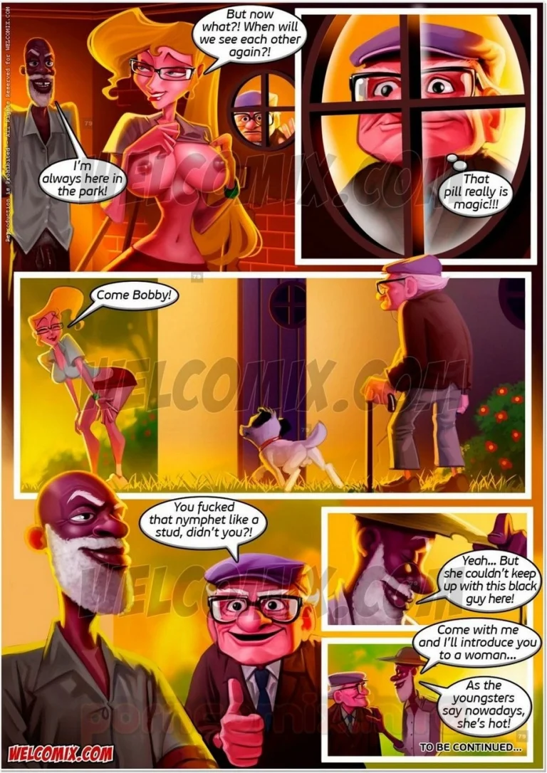 Old geezers in the park 1 magic pill porn comic picture 12