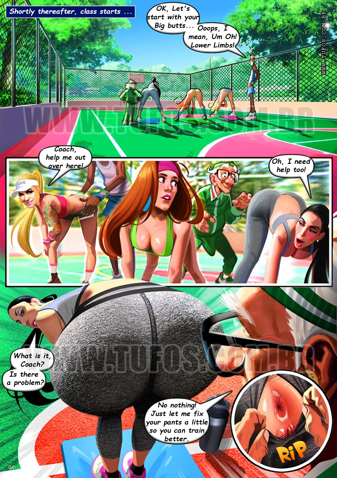 Old geezers in the park 6 porn comic picture 4