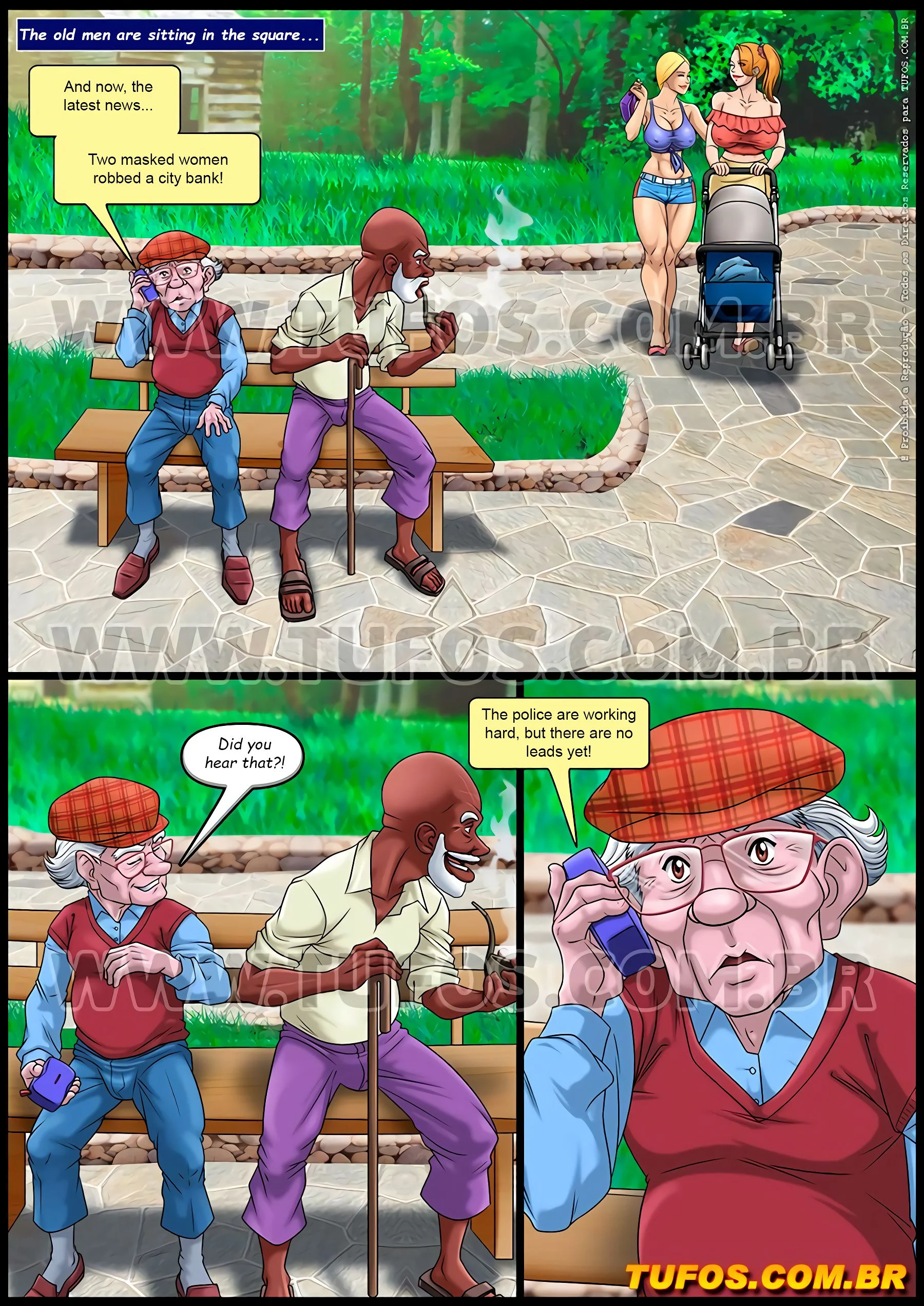Old Geezers Of The Park 7-9 porn comic picture 2