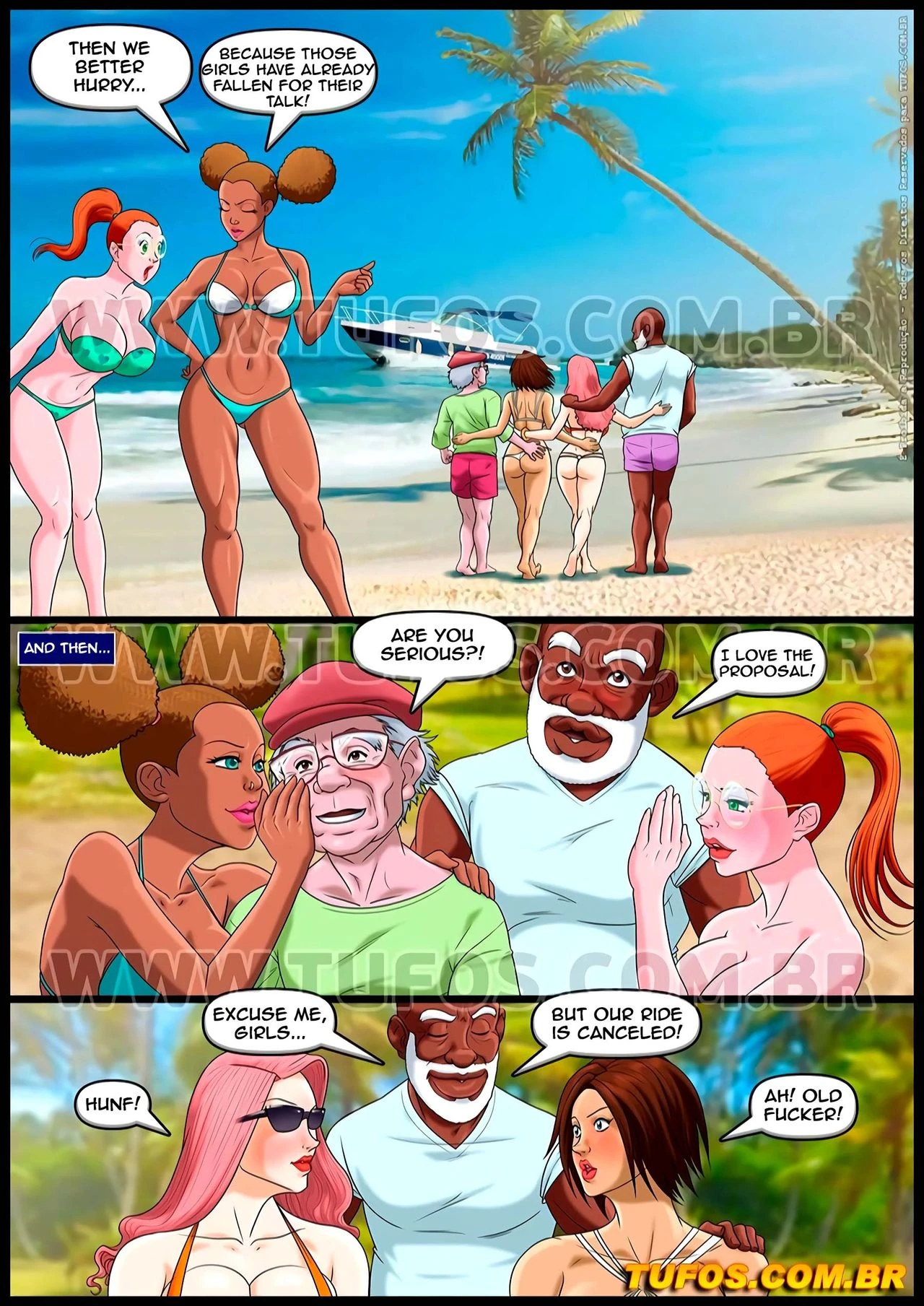 Old Geezers Of The Park 7-9 porn comic picture 30
