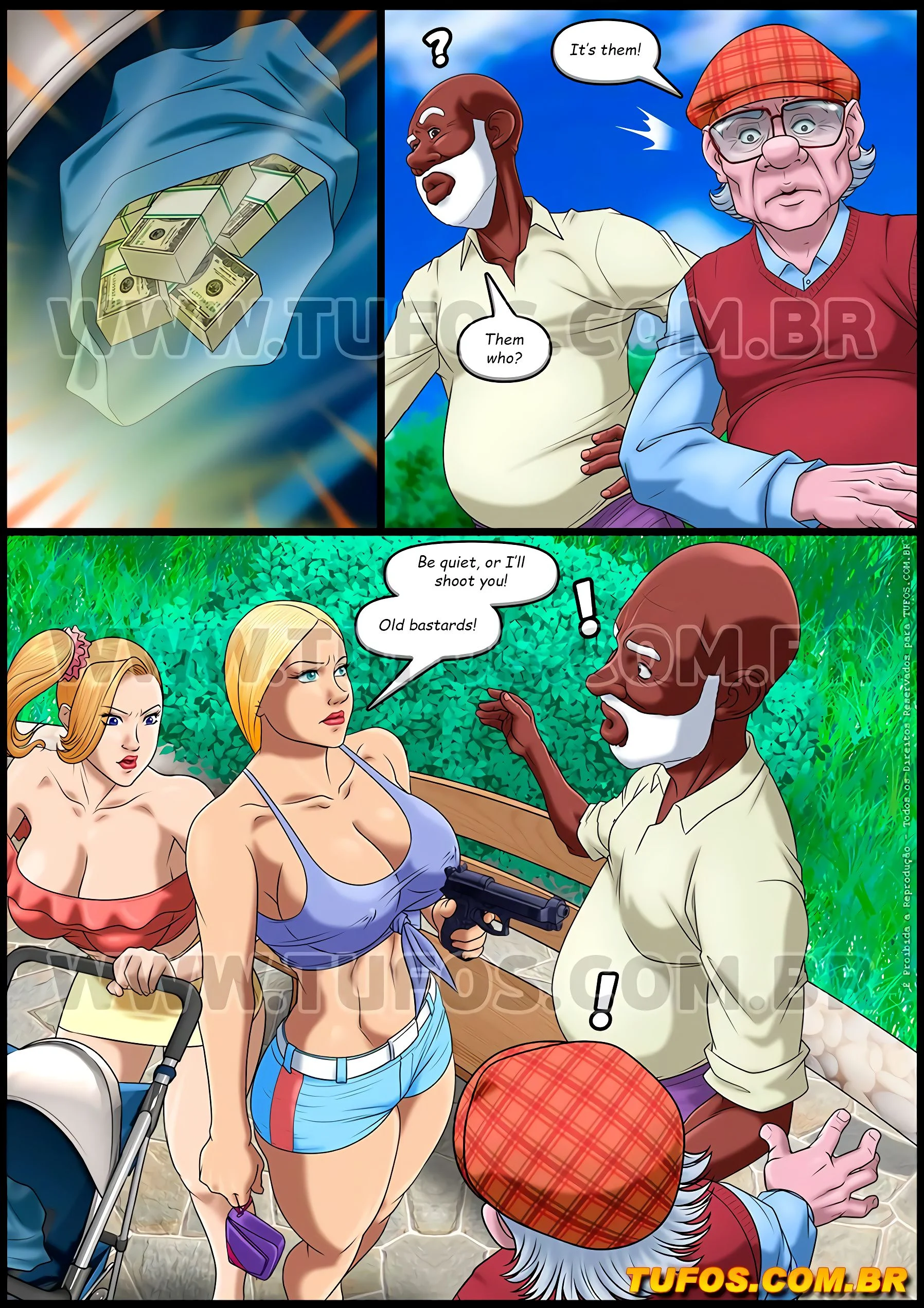 Old Geezers Of The Park 7-9 porn comic picture 6