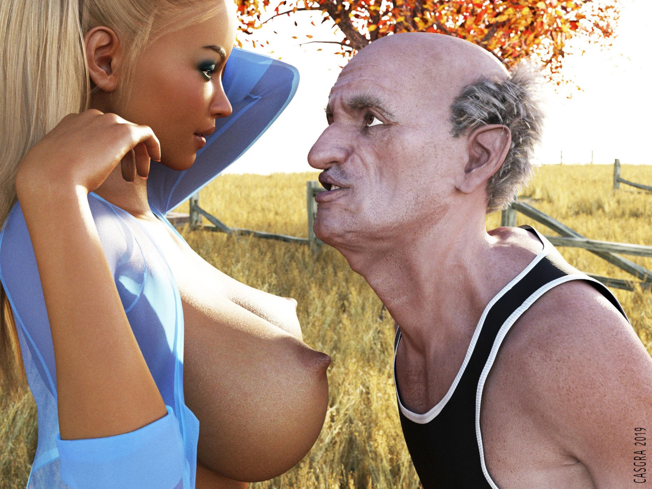 Old Mack And The Lovely Bridget [Casgra] porn comic picture 36