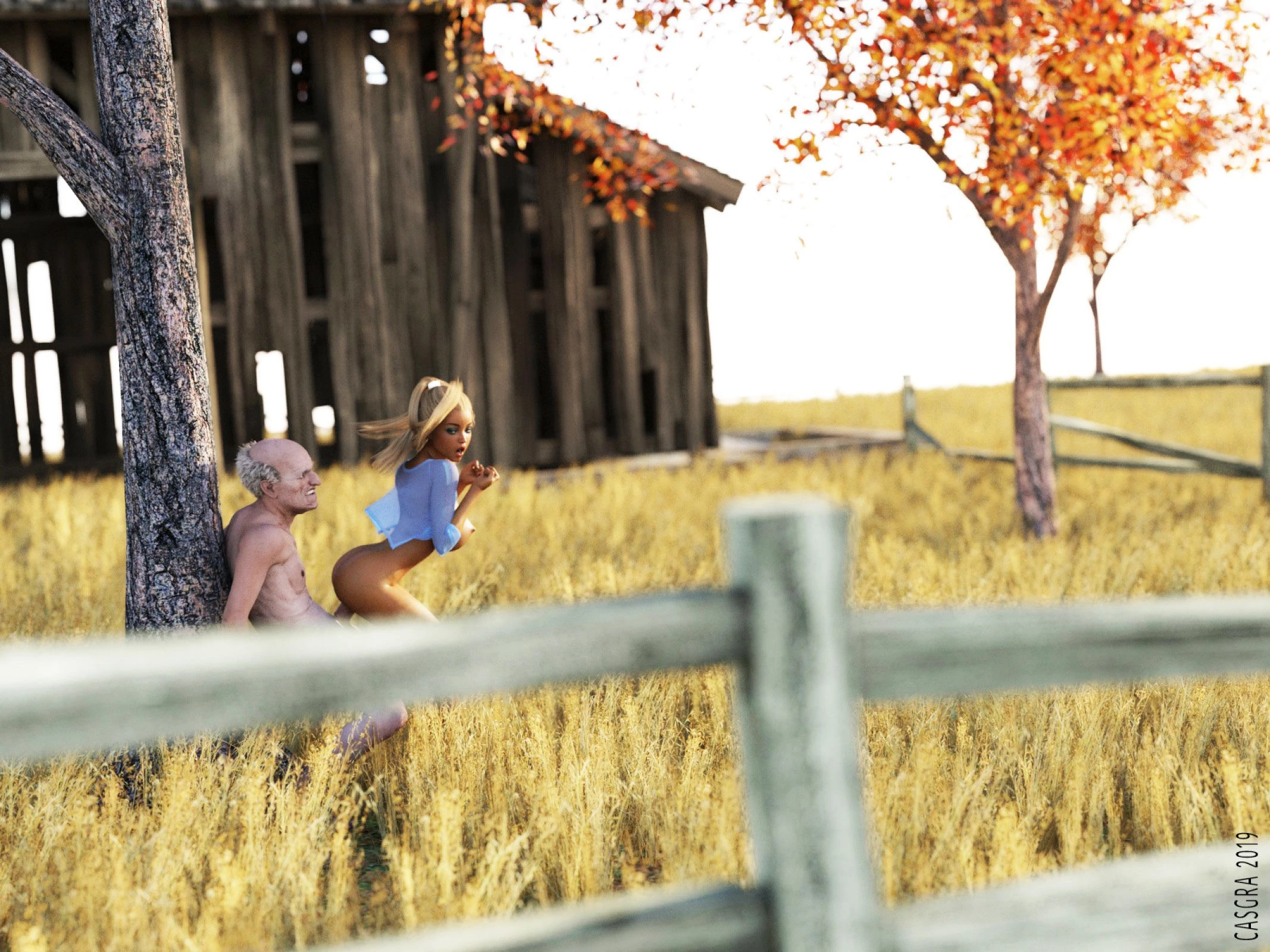 Old Mack And The Lovely Bridget [Casgra] porn comic picture 46