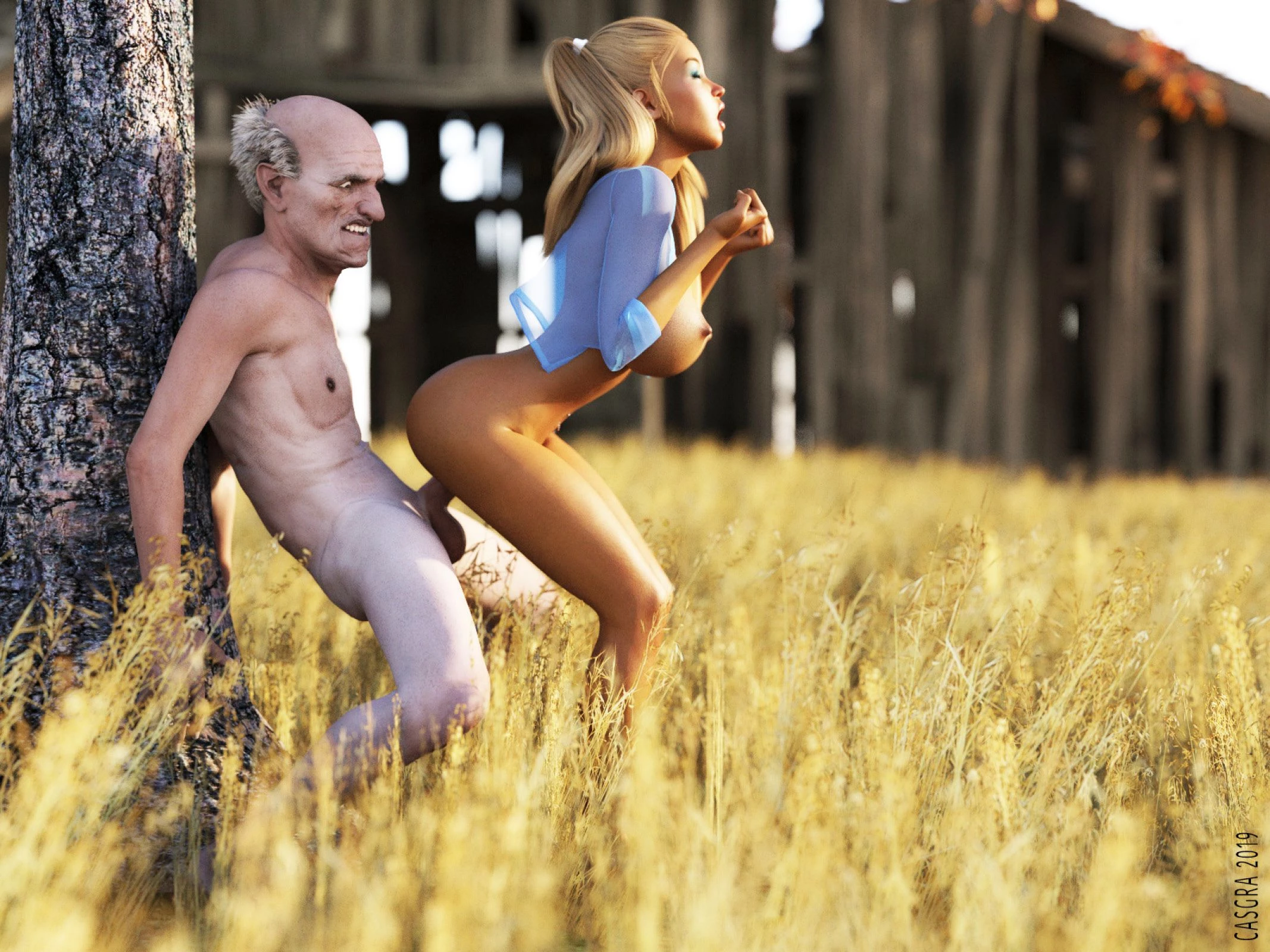 Old Mack And The Lovely Bridget [Casgra] porn comic picture 49