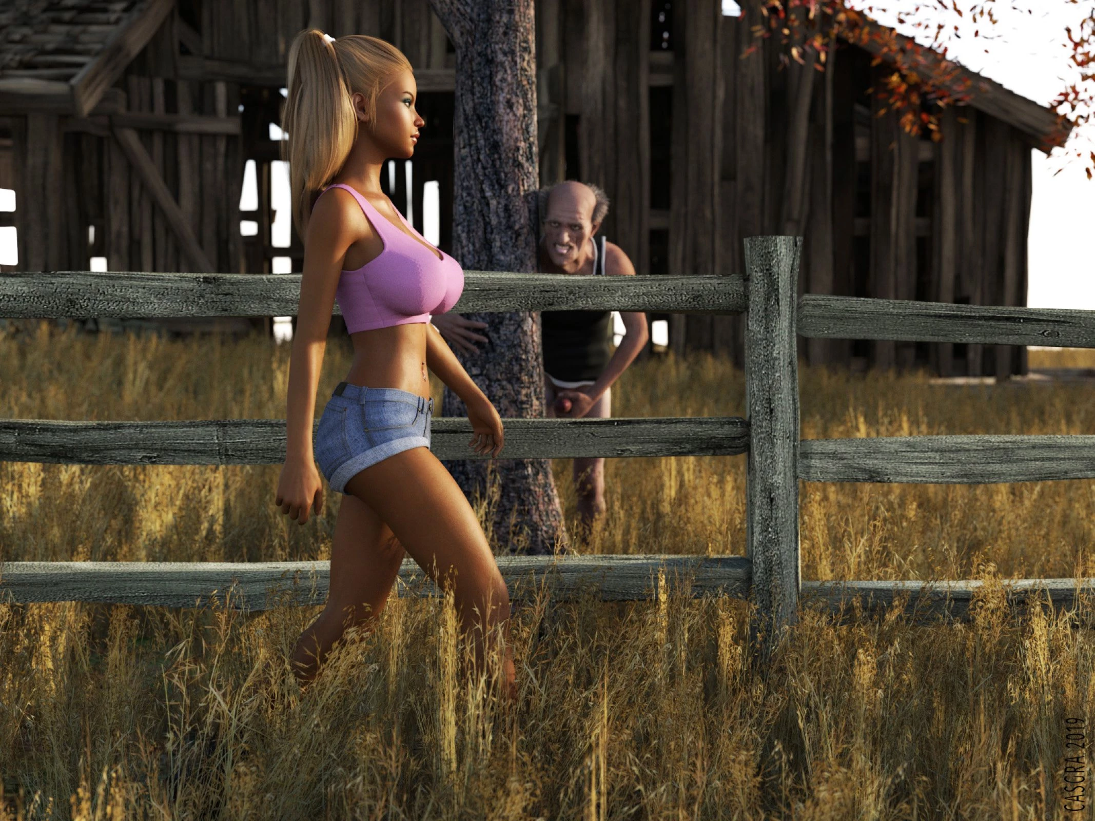 Old Mack And The Lovely Bridget [Casgra] porn comic picture 6