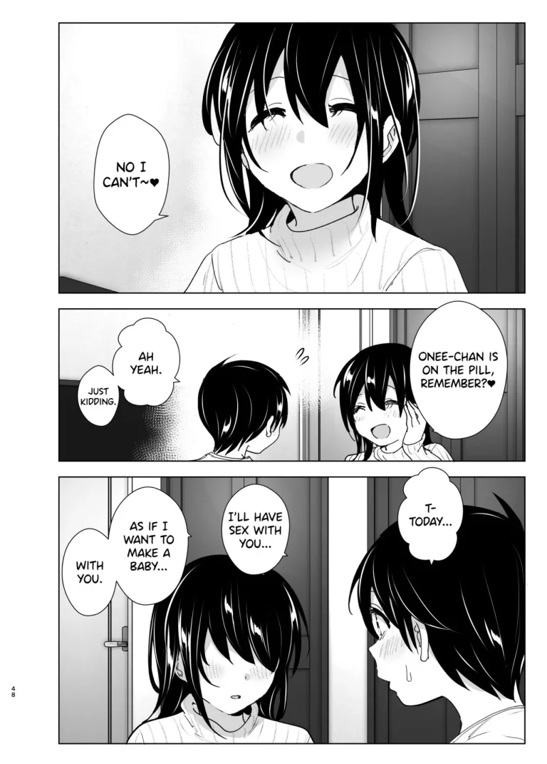 Older sister and complaint listening younger brother 2 [Supe (Nakani)] Onei-chan to Guchi o Kiite Ageru Otouto no Hanashi 2 - Tales of Onei-chan Oto-t porn comic picture 47