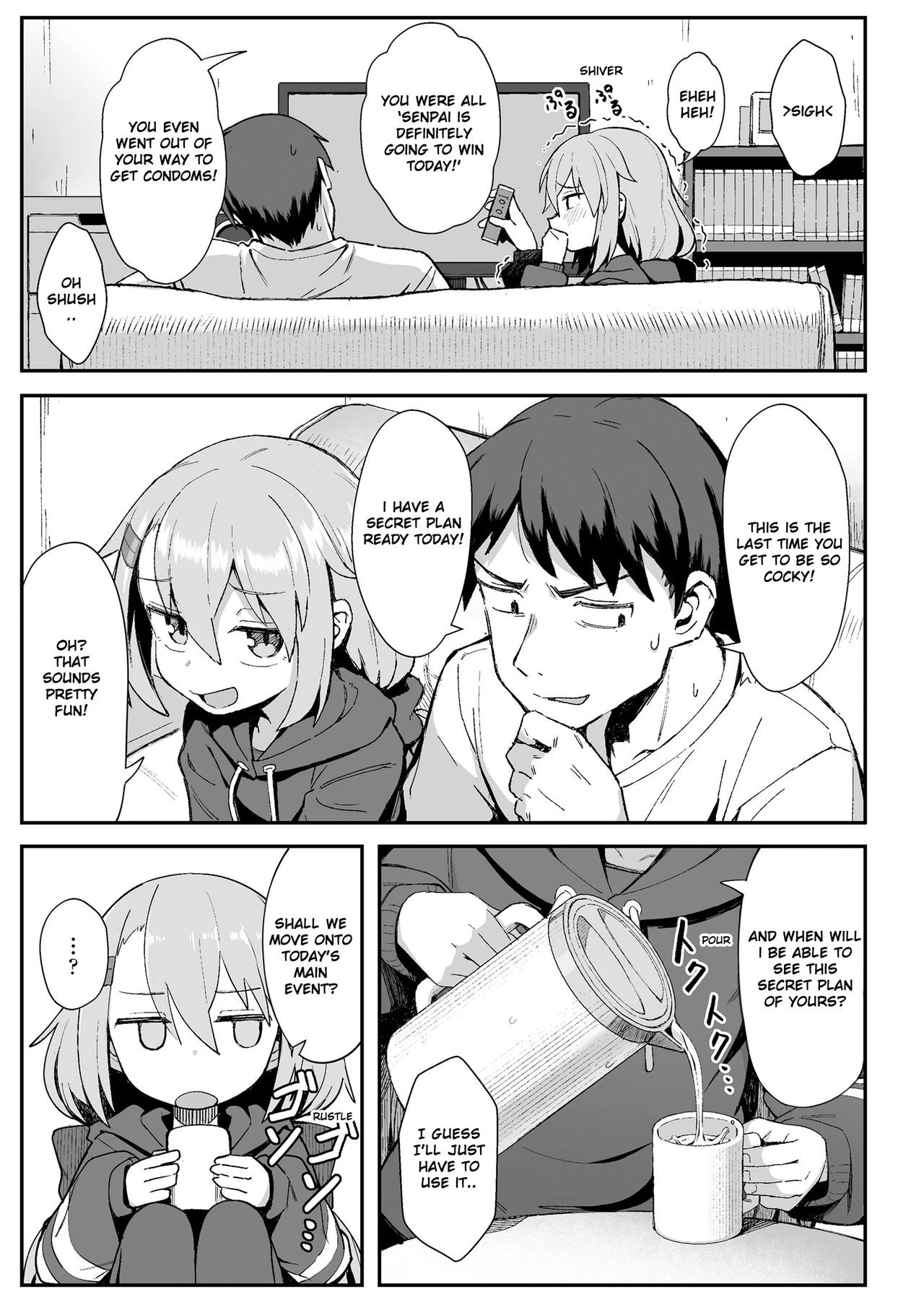 Omae wa itsumo makezugirai | You always hated losing porn comic picture 3