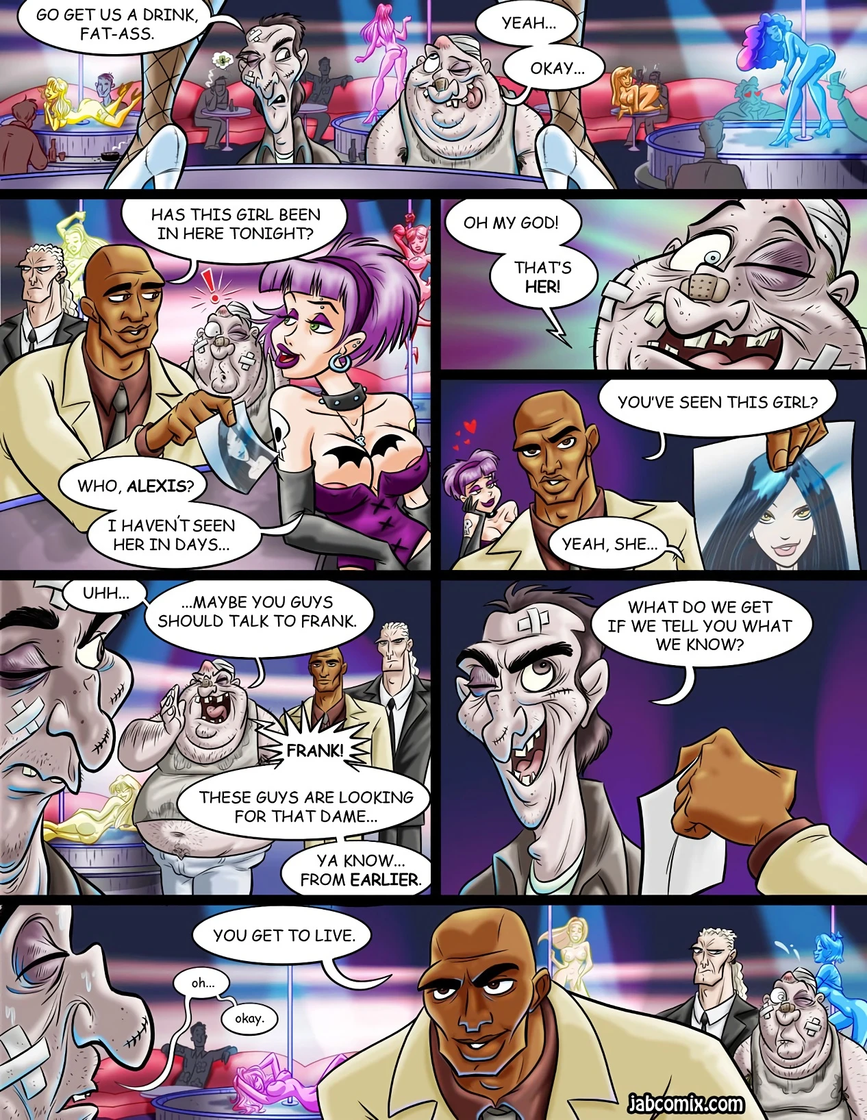 Omega Girl 2 porn comic picture 14