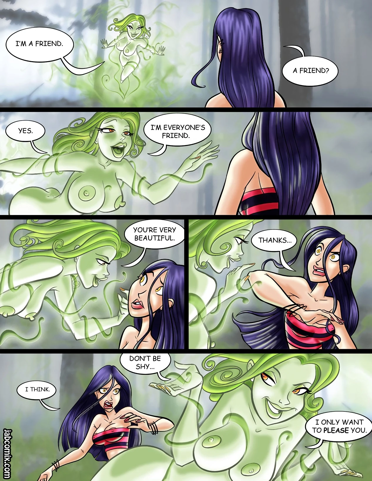 Omega Girl 2 porn comic picture 9