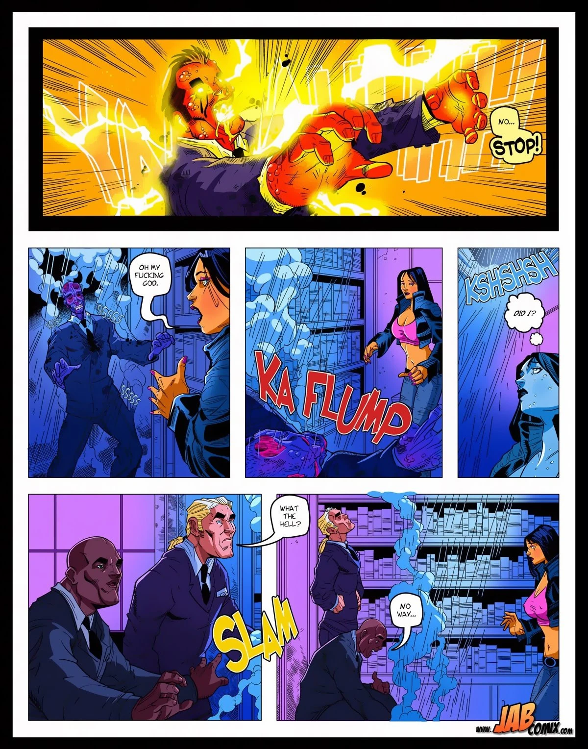 Omega Girl 4 porn comic picture 17