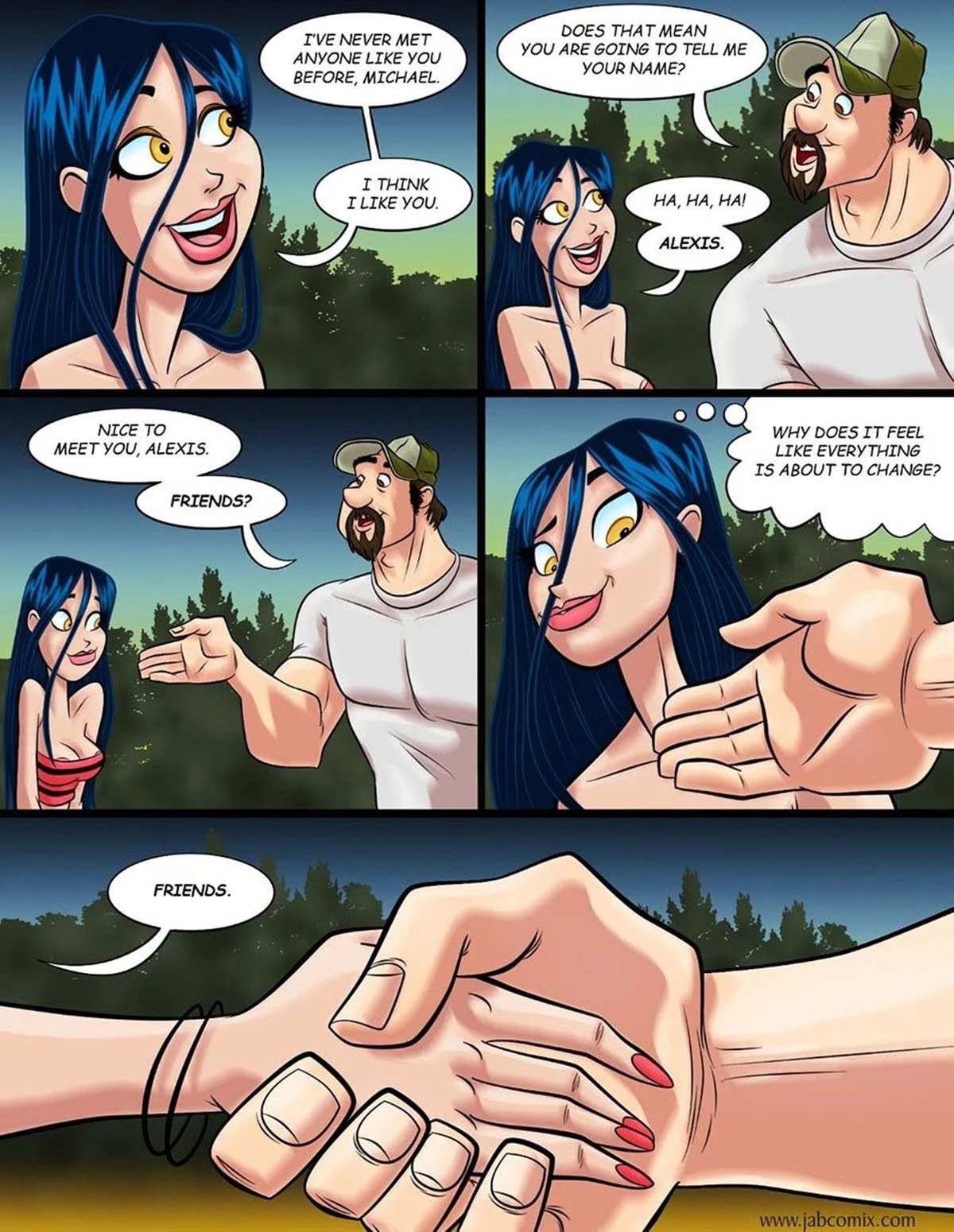 Omega Girl porn comic picture 22