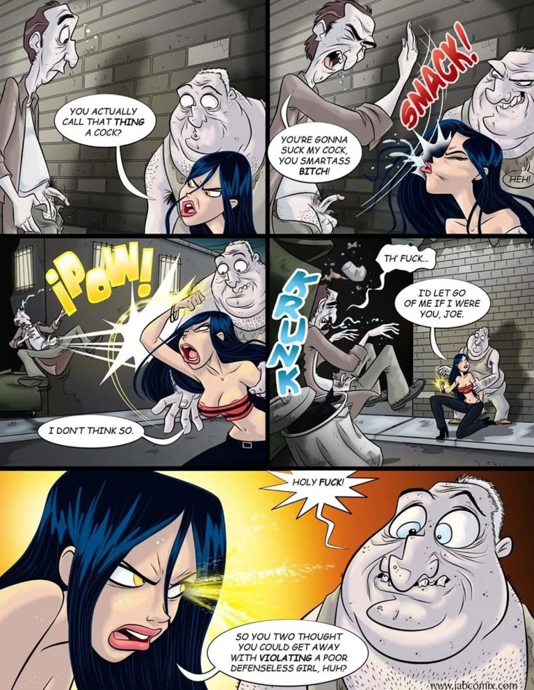 Omega Girl porn comic picture 9