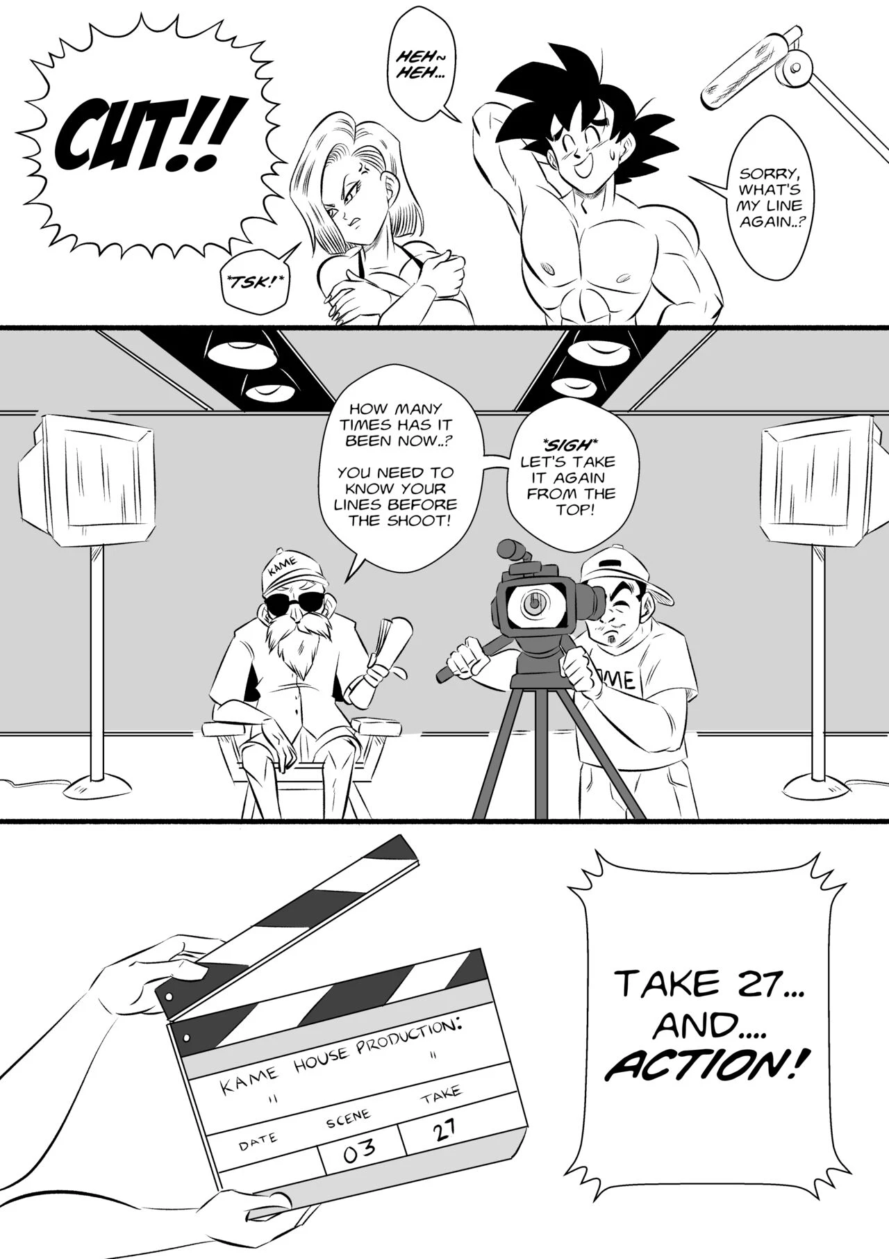 On Set porn comic picture 3