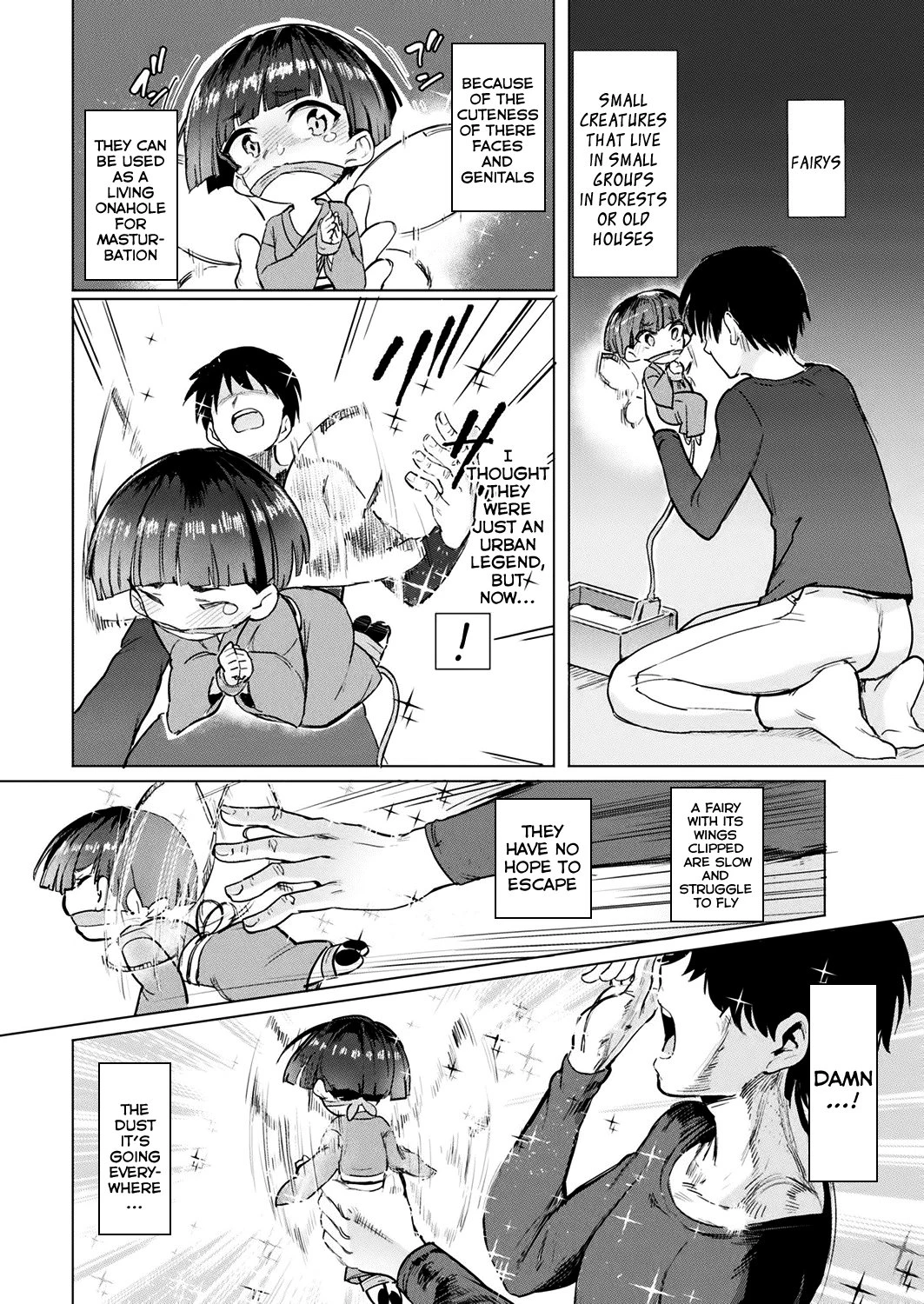 Onahole Fairy Review porn comic picture 2