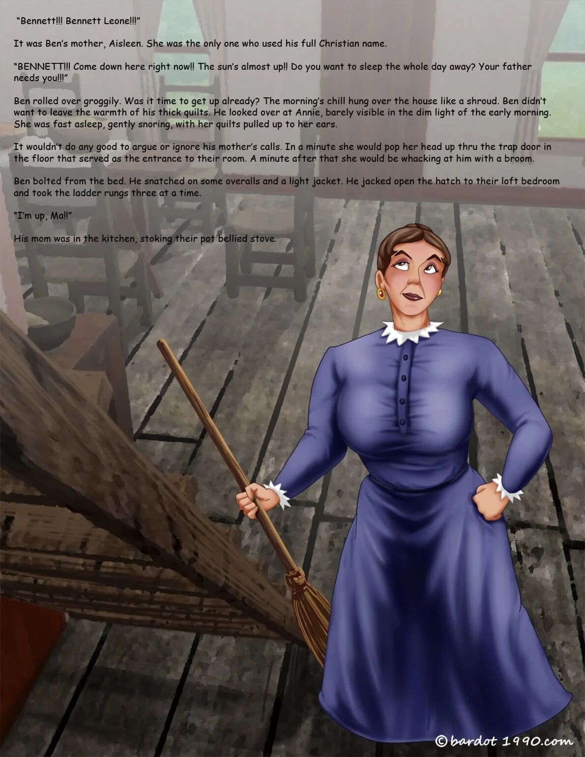 Once Upon a Time in the South 3 porn comic picture 9