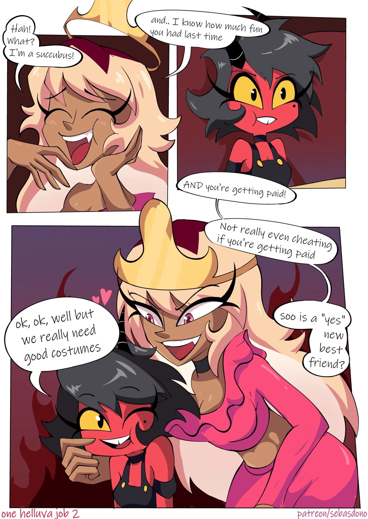 One Helluva job 2 porn comic picture 15