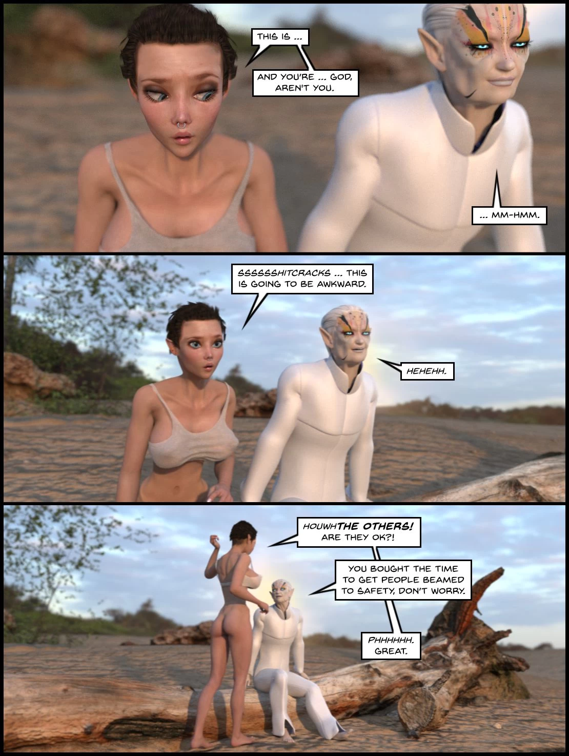 One Human Being 8 - Between two worlds porn comic picture 108